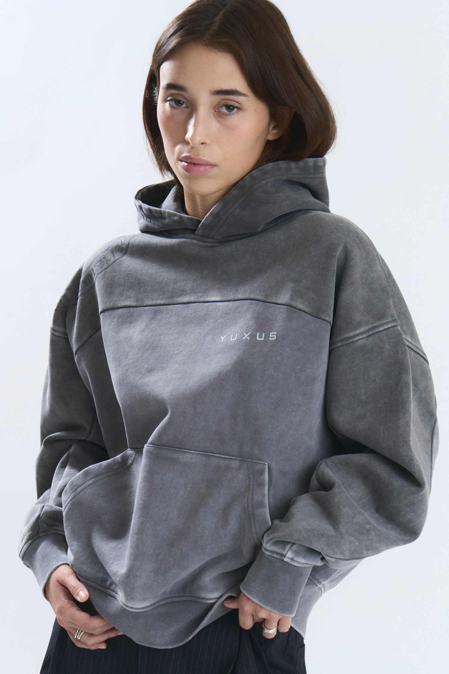 FRAGMENT HOODIE GREY