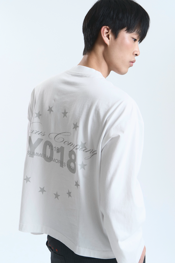 SALT "MEMORIES" LONGSLEEVE WHITE