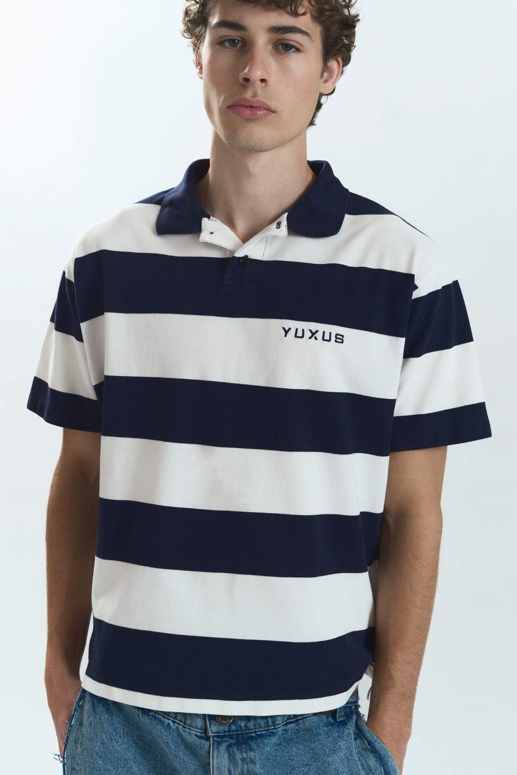 SEAWAY "HONGDAE" SHORT POLO WHITE
