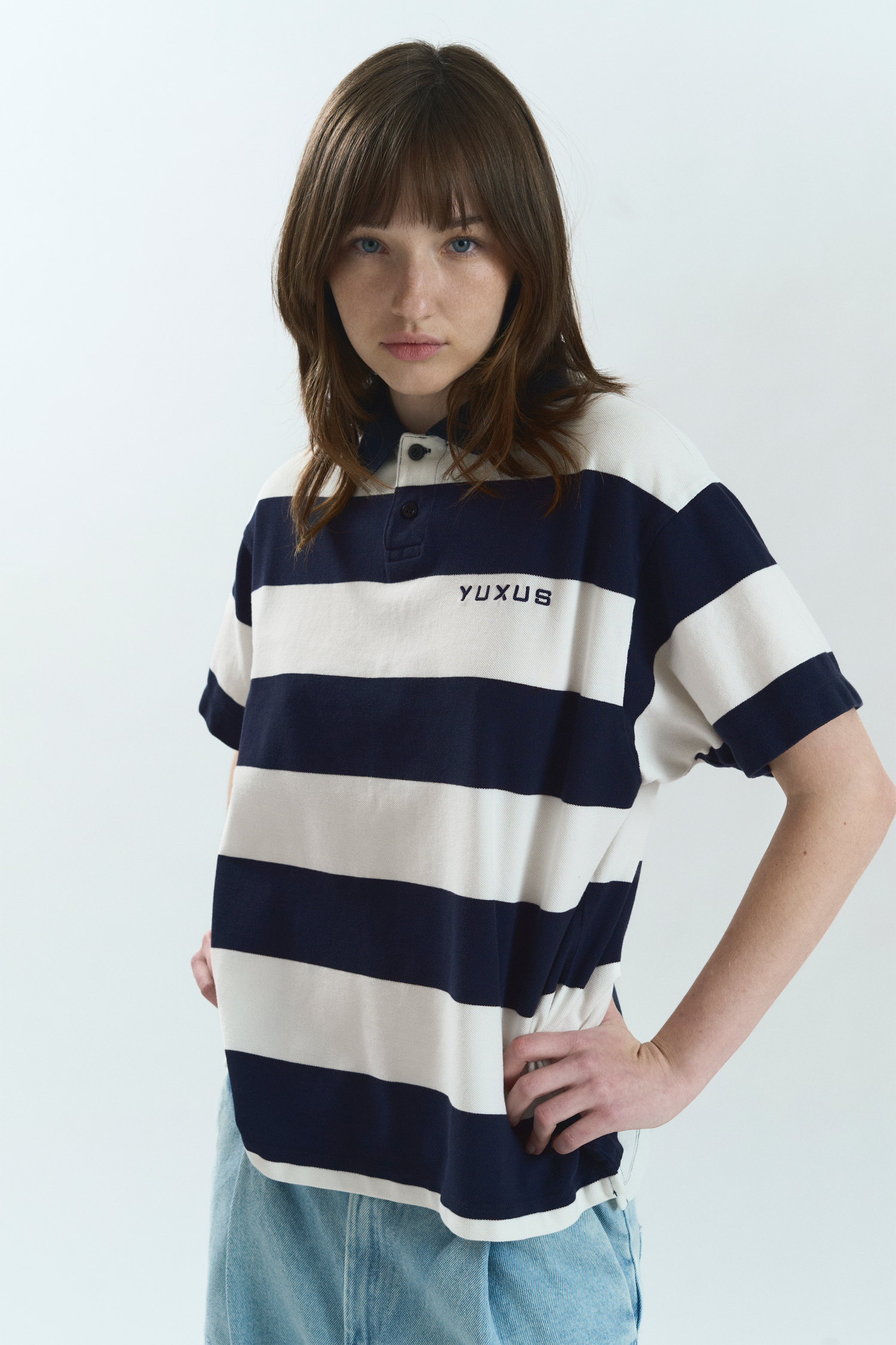 SEAWAY "HONGDAE" SHORT POLO WHITE