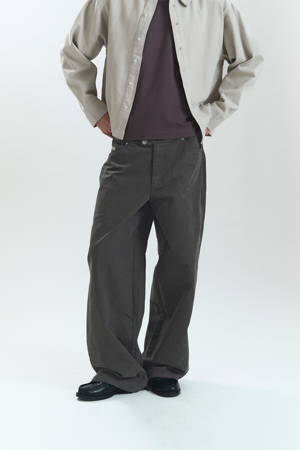 BLOCK "LOWERCASE" PANTS BLACK