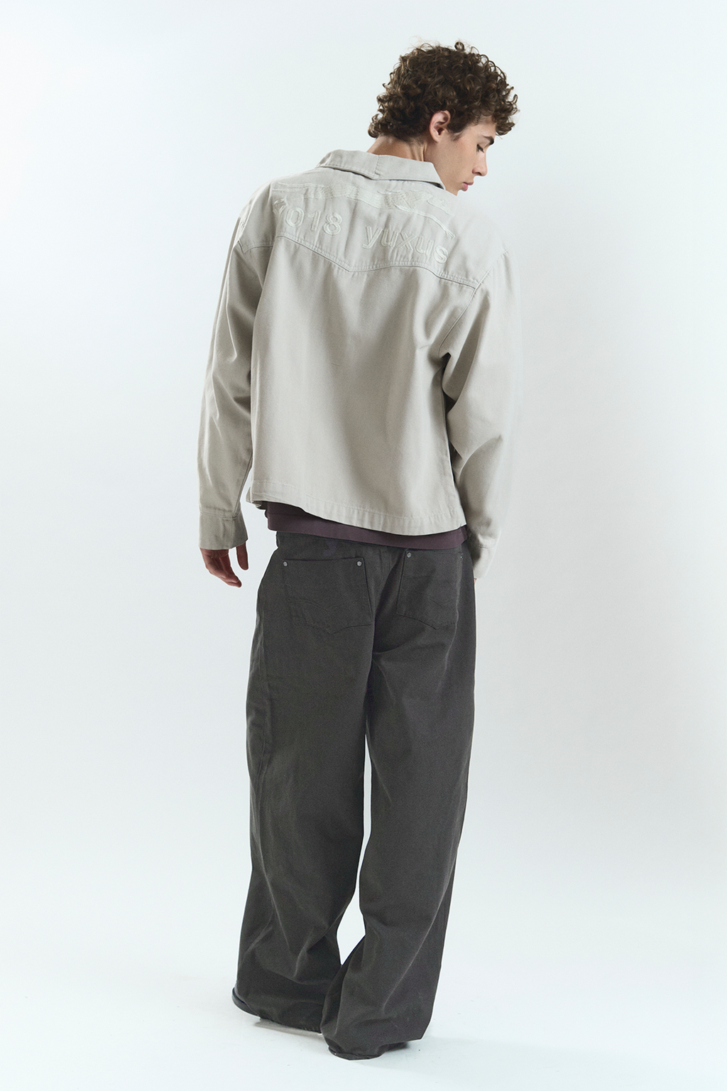 BLOCK "LOWERCASE" PANTS BLACK