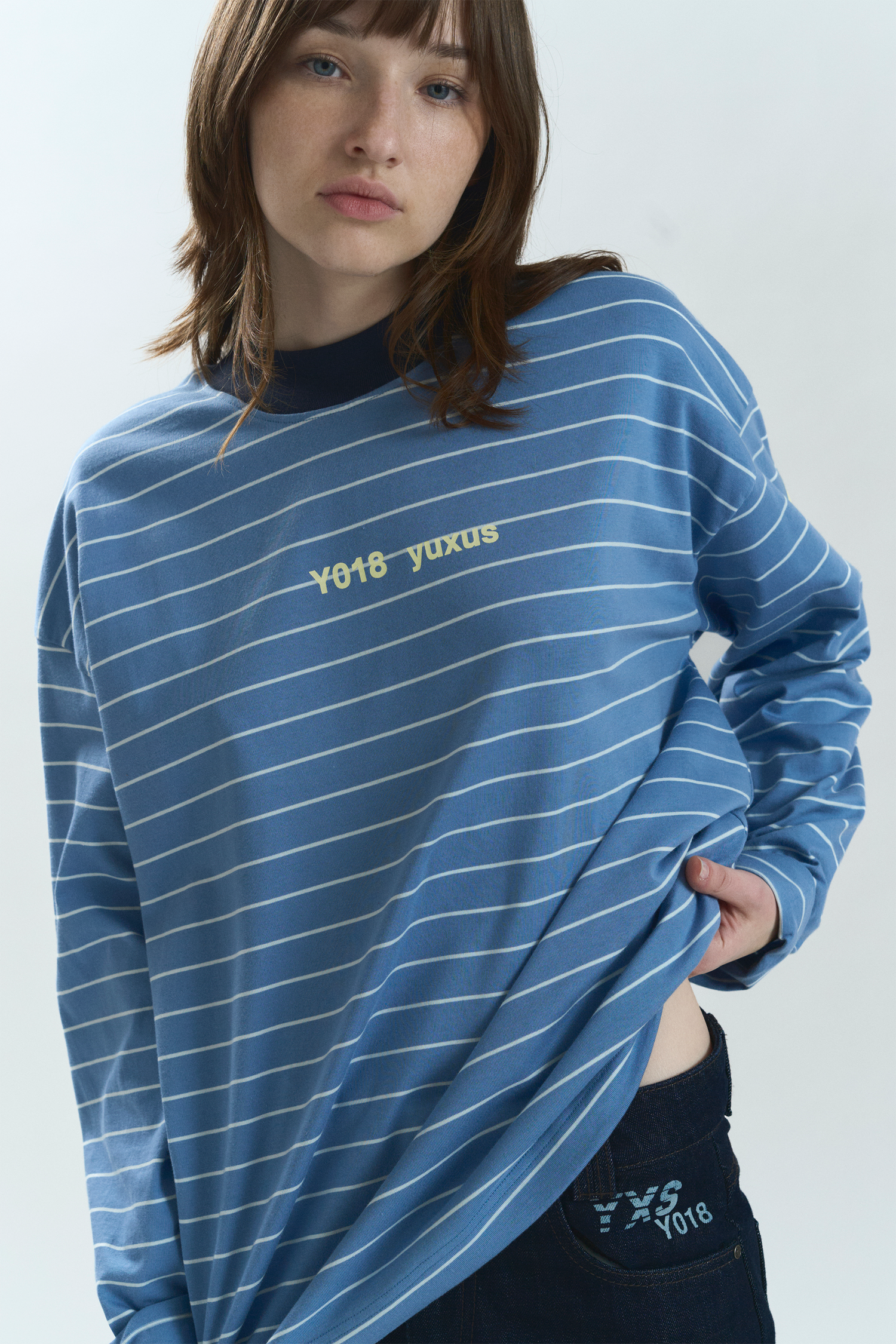 SHIFT "LOWERCASE" LONGSLEEVE BLUE