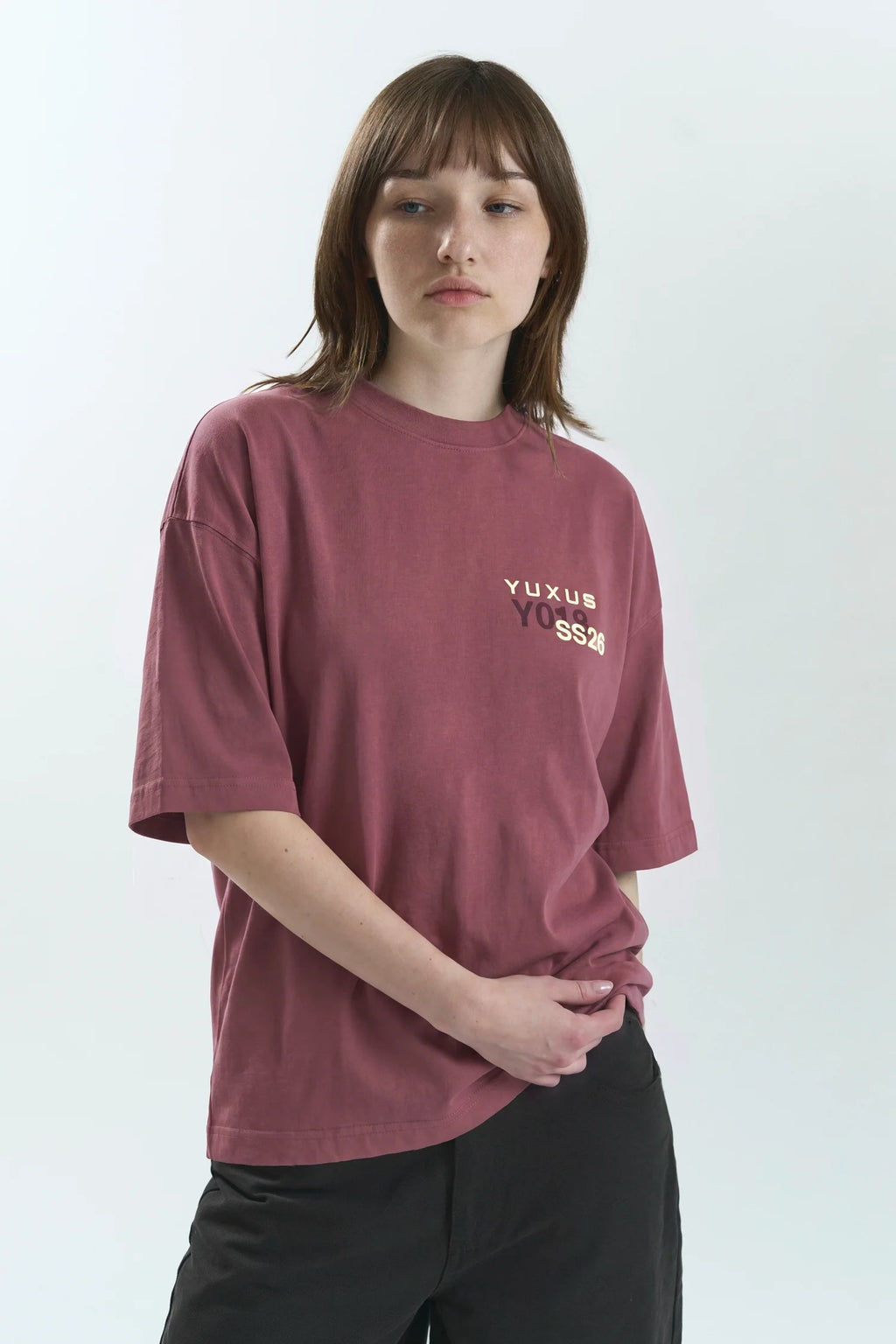 ELYA T-SHIRT ROUGE
