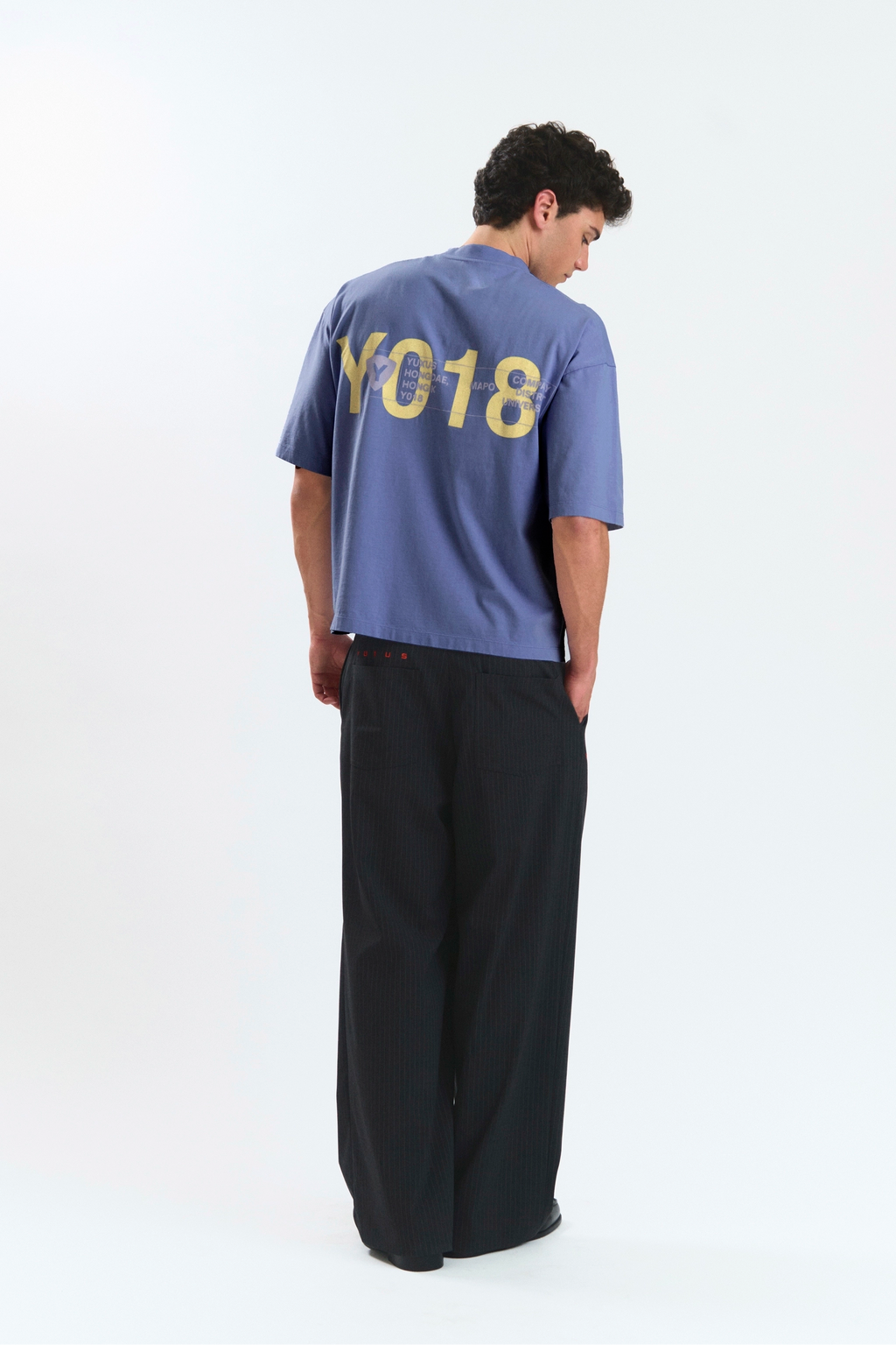 STATIC "HONGDAE" T-SHIRT BLUE