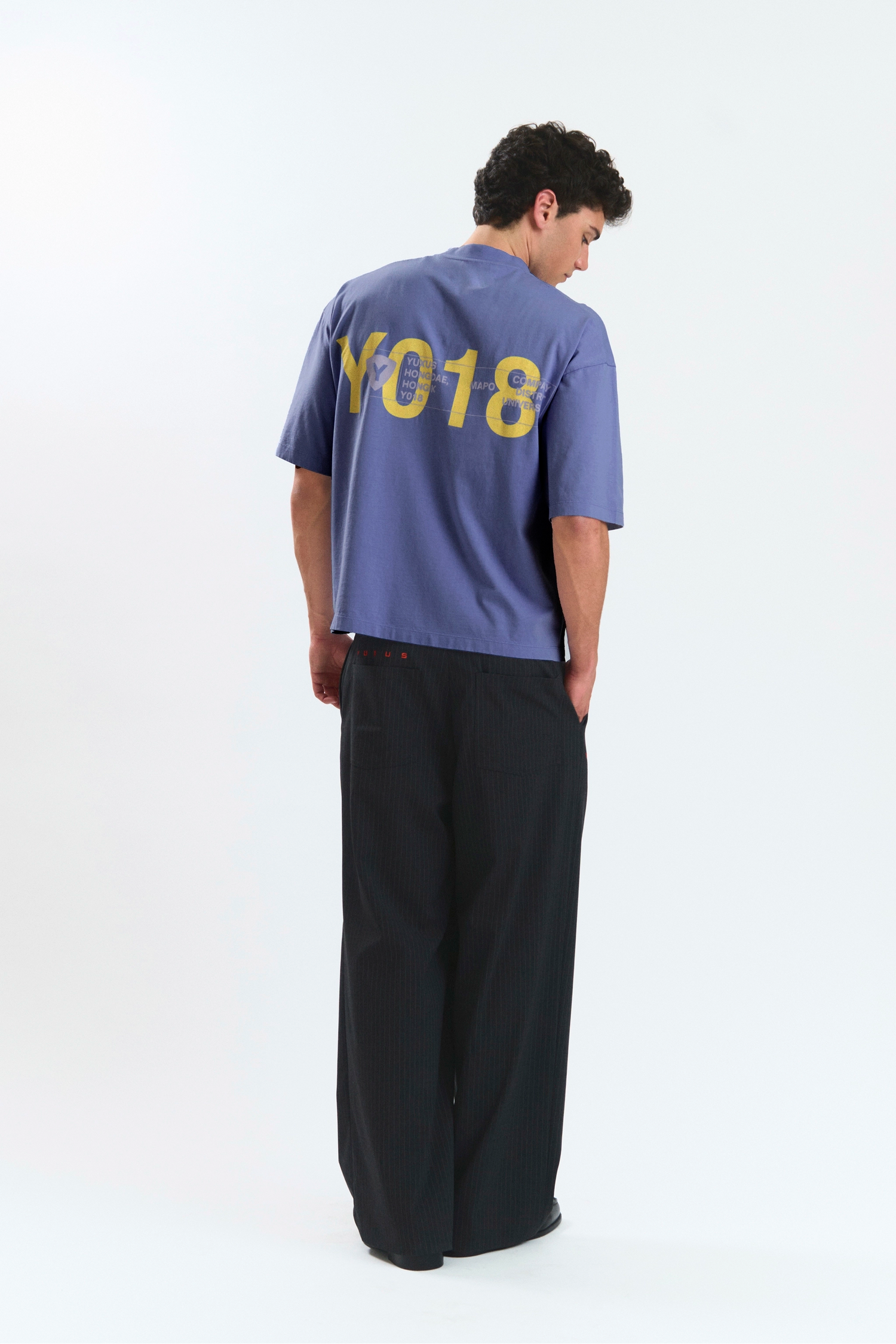 STATIC "HONGDAE" T-SHIRT BLUE