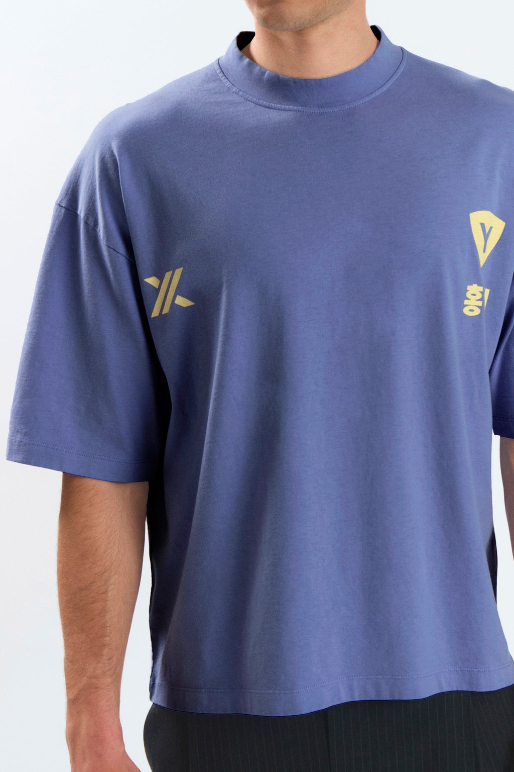 STATIC "HONGDAE" T-SHIRT BLUE