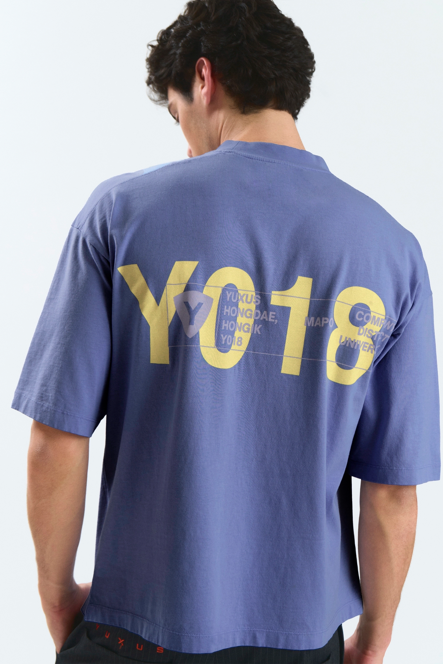 STATIC "HONGDAE" T-SHIRT BLUE