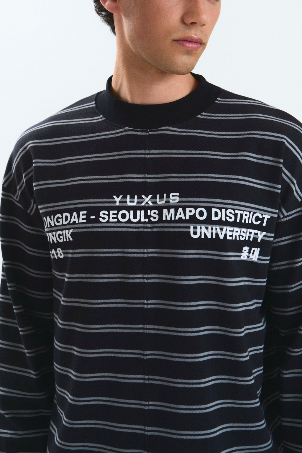 CRATER "HONGDAE" LONGSLEEVE GREY
