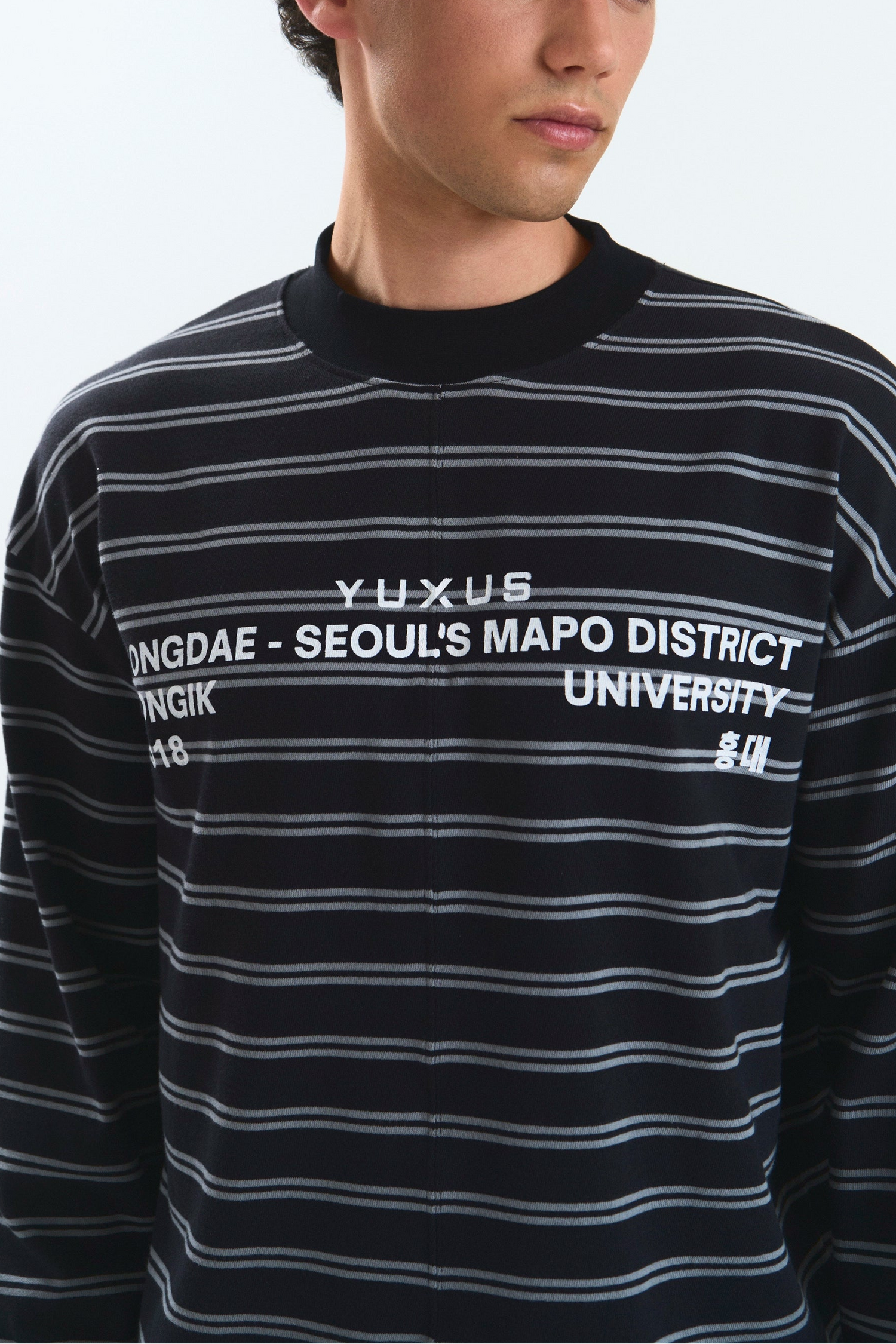 CRATER "HONGDAE" LONGSLEEVE GREY