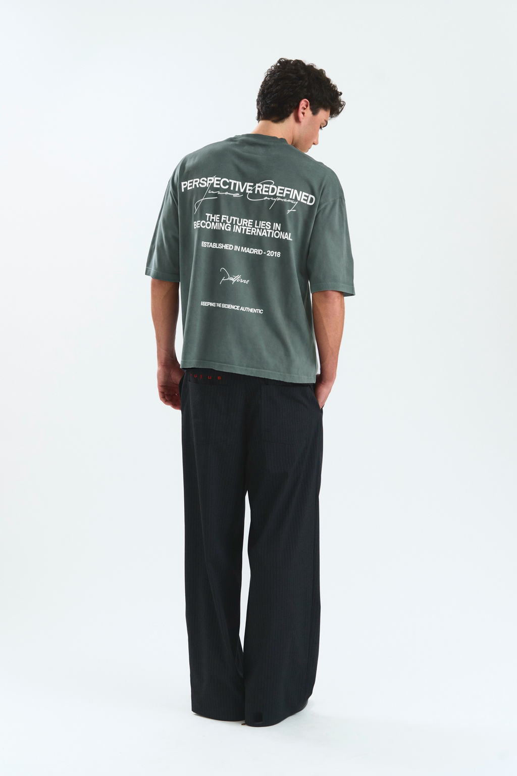 MARBLE "PATTERNS" T-SHIRT GREEN