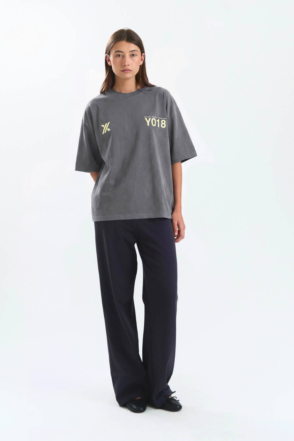 CANDLE  "HONGDAE" T-SHIRT GREY