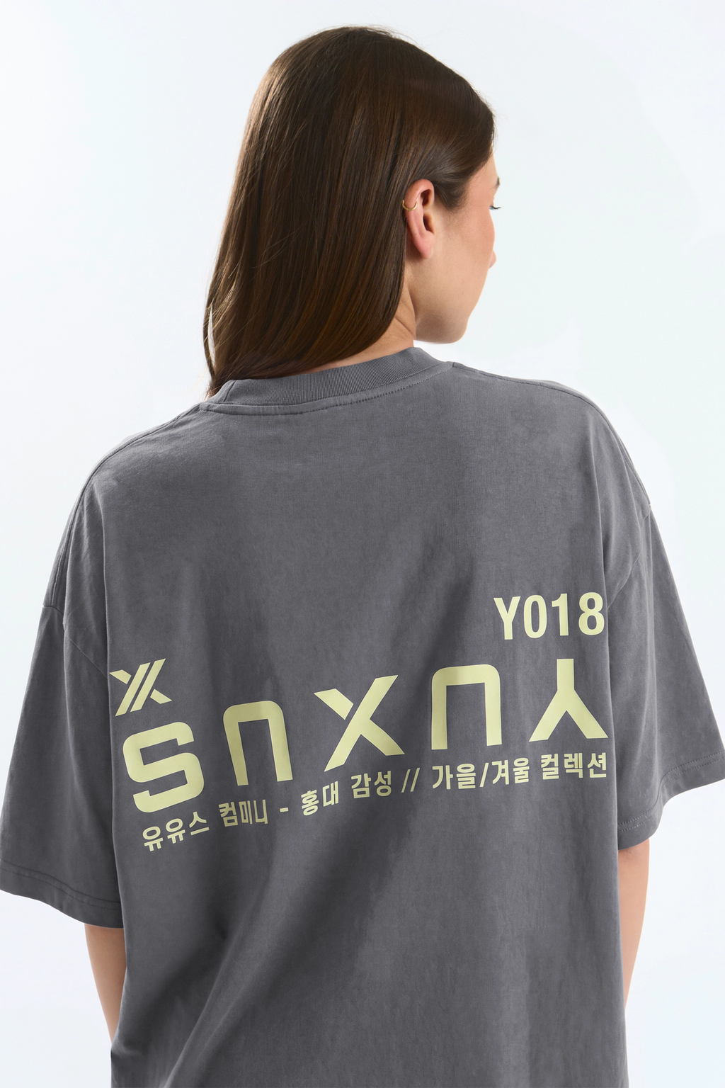 CANDLE  "HONGDAE" T-SHIRT GREY