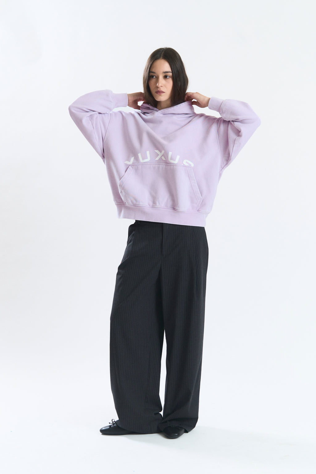 SANG "MEMORIES" HOODIE LAVENDER