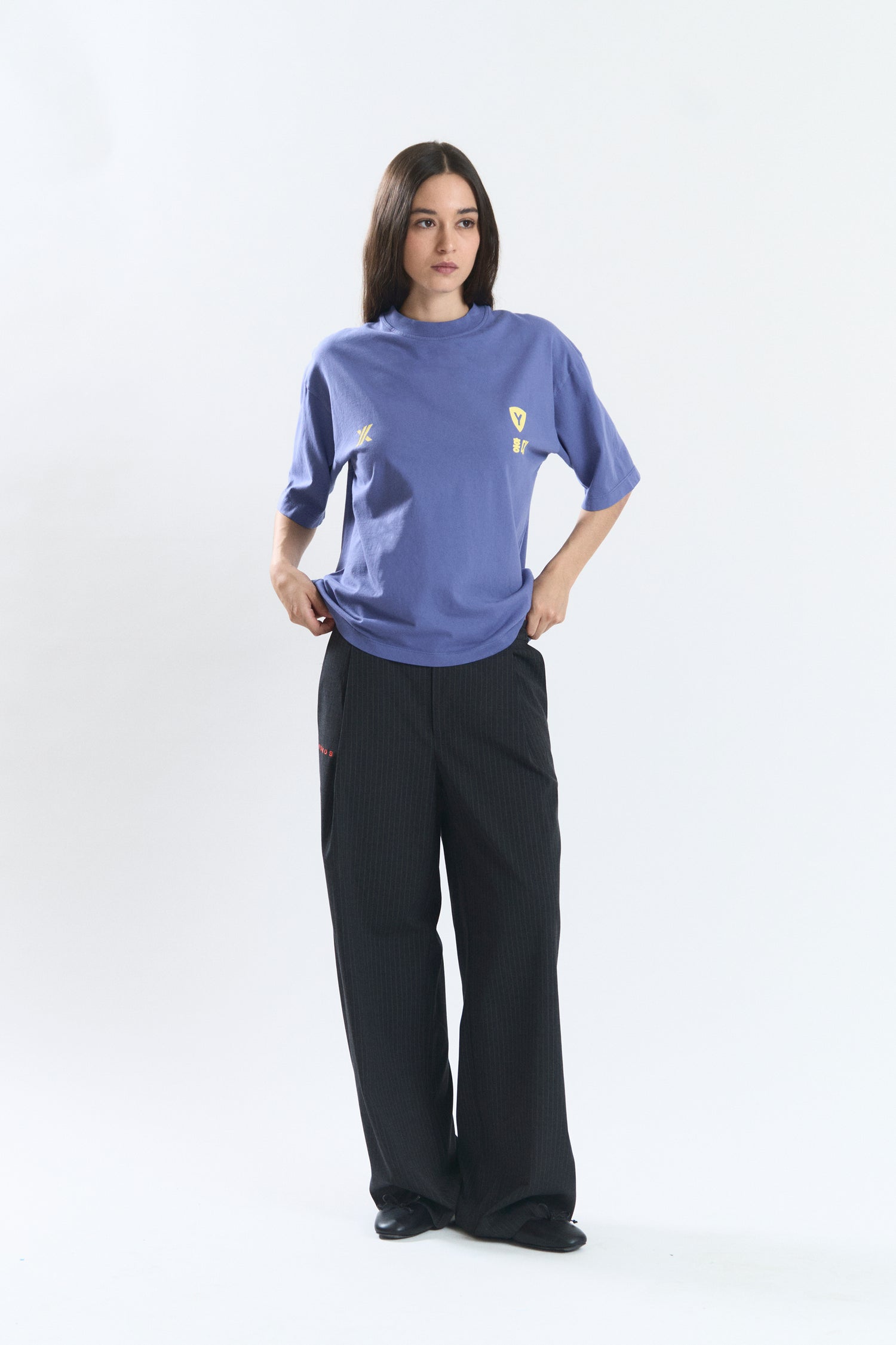 STATIC "HONGDAE" T-SHIRT BLUE
