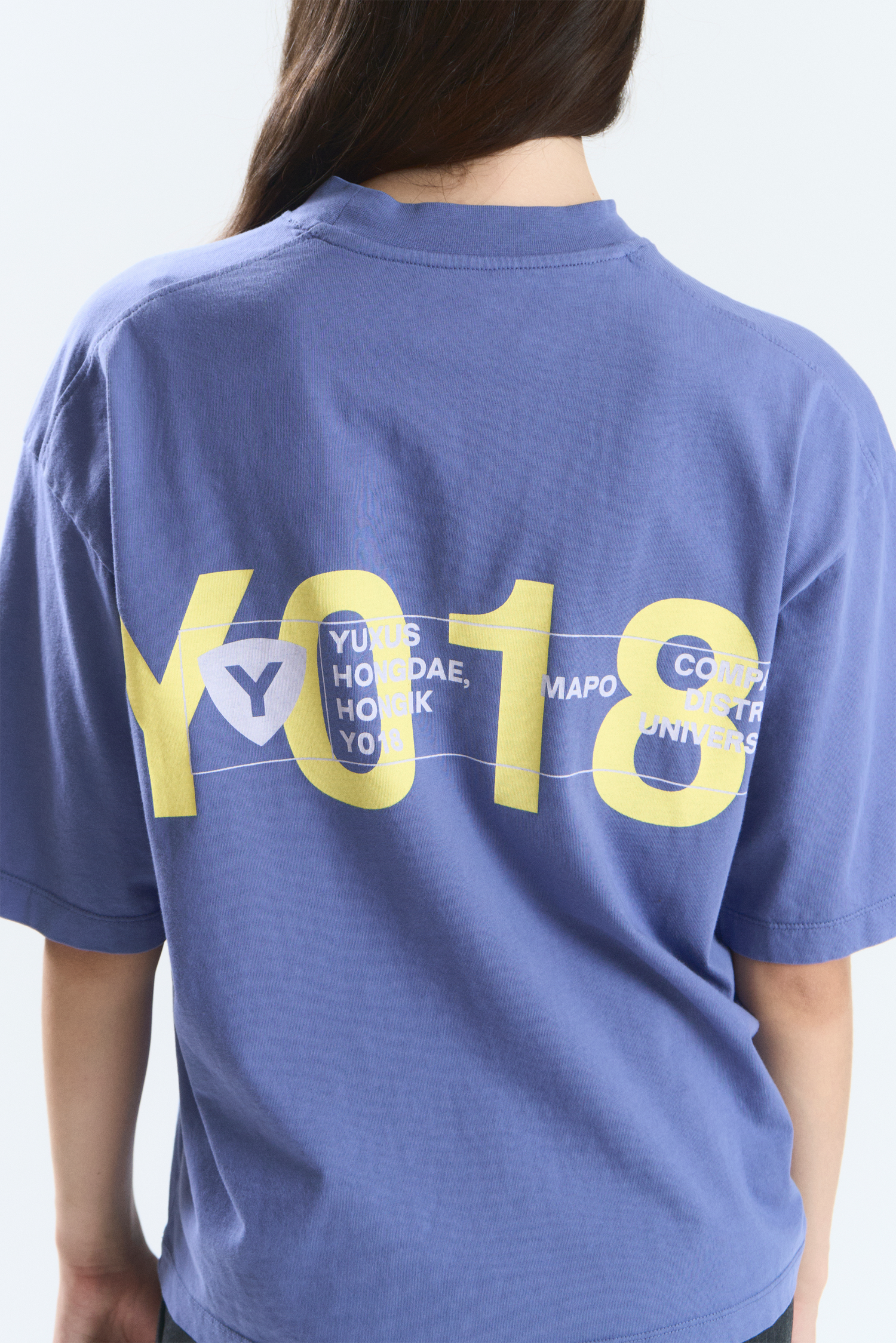 STATIC "HONGDAE" T-SHIRT BLUE