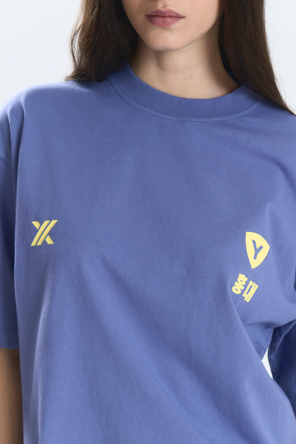 STATIC "HONGDAE" T-SHIRT BLUE