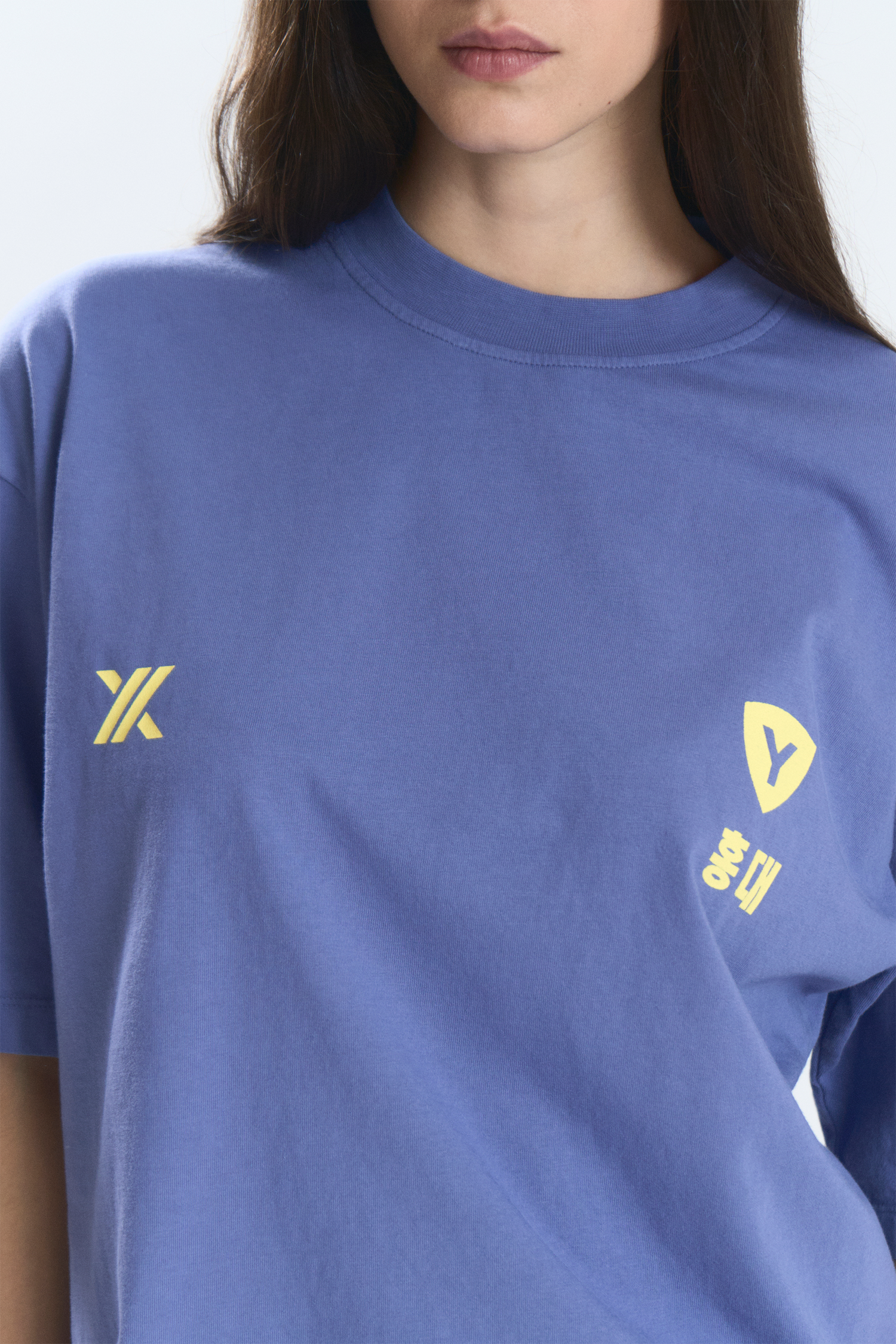 STATIC "HONGDAE" T-SHIRT BLUE