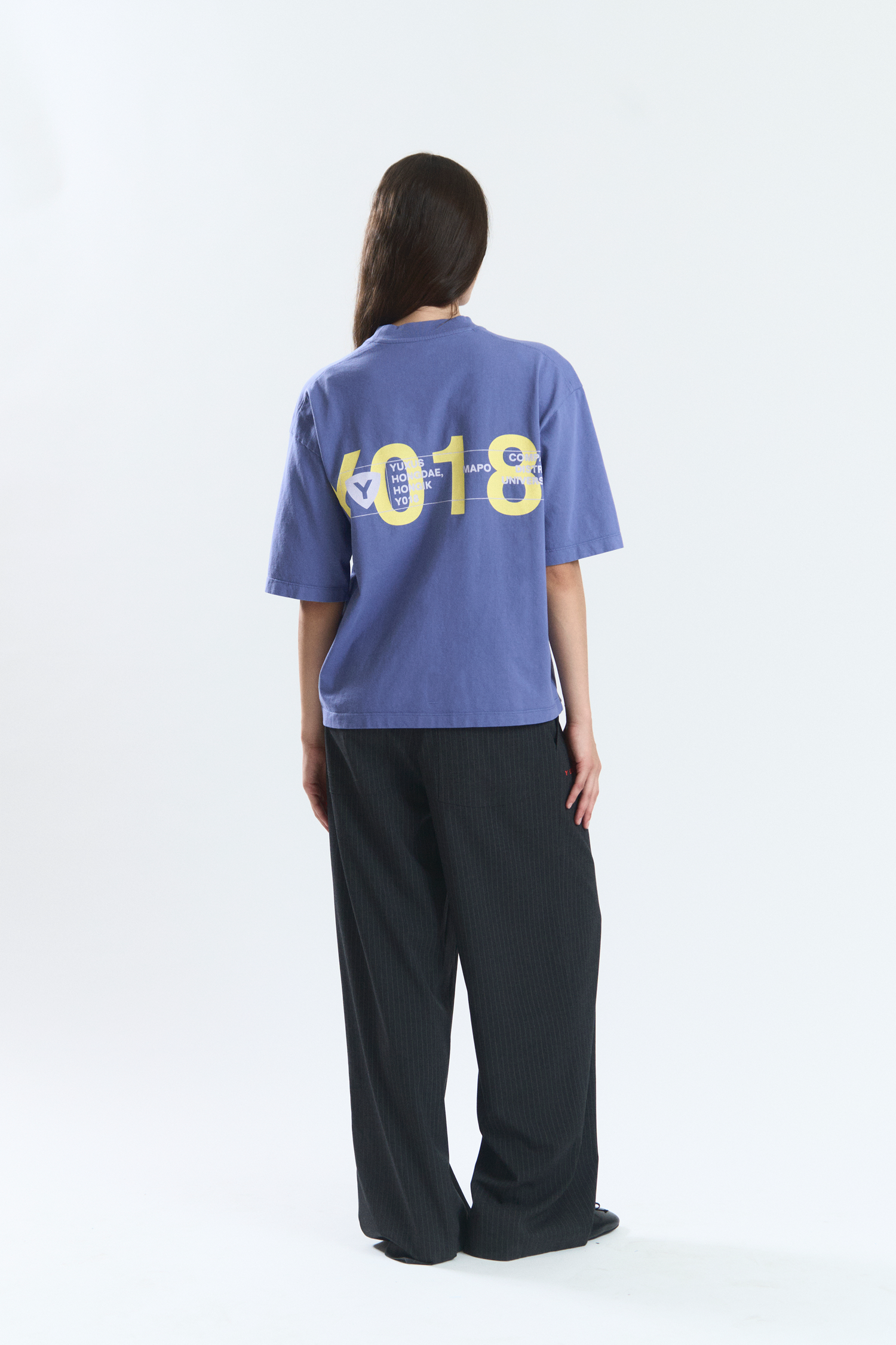 STATIC "HONGDAE" T-SHIRT BLUE
