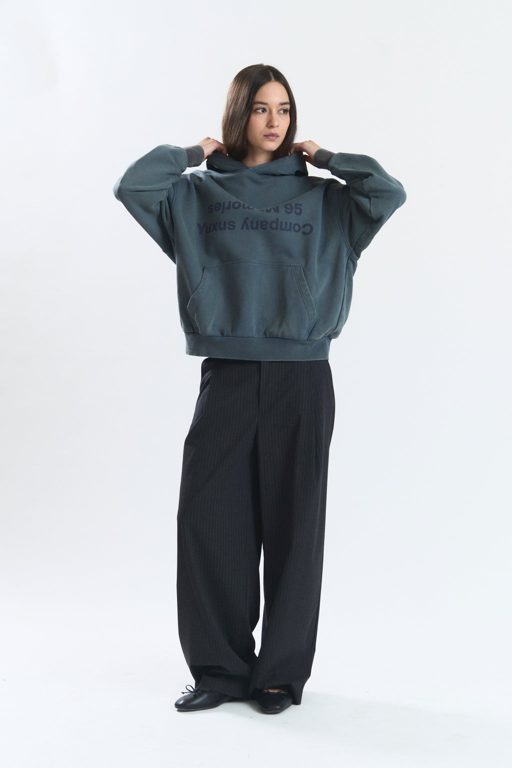LEAF "MEMORIES" HOODIE DARK GREEN