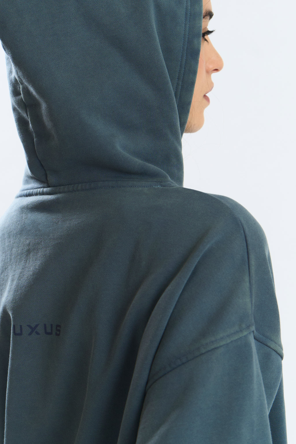 LEAF "MEMORIES" HOODIE DARK GREEN