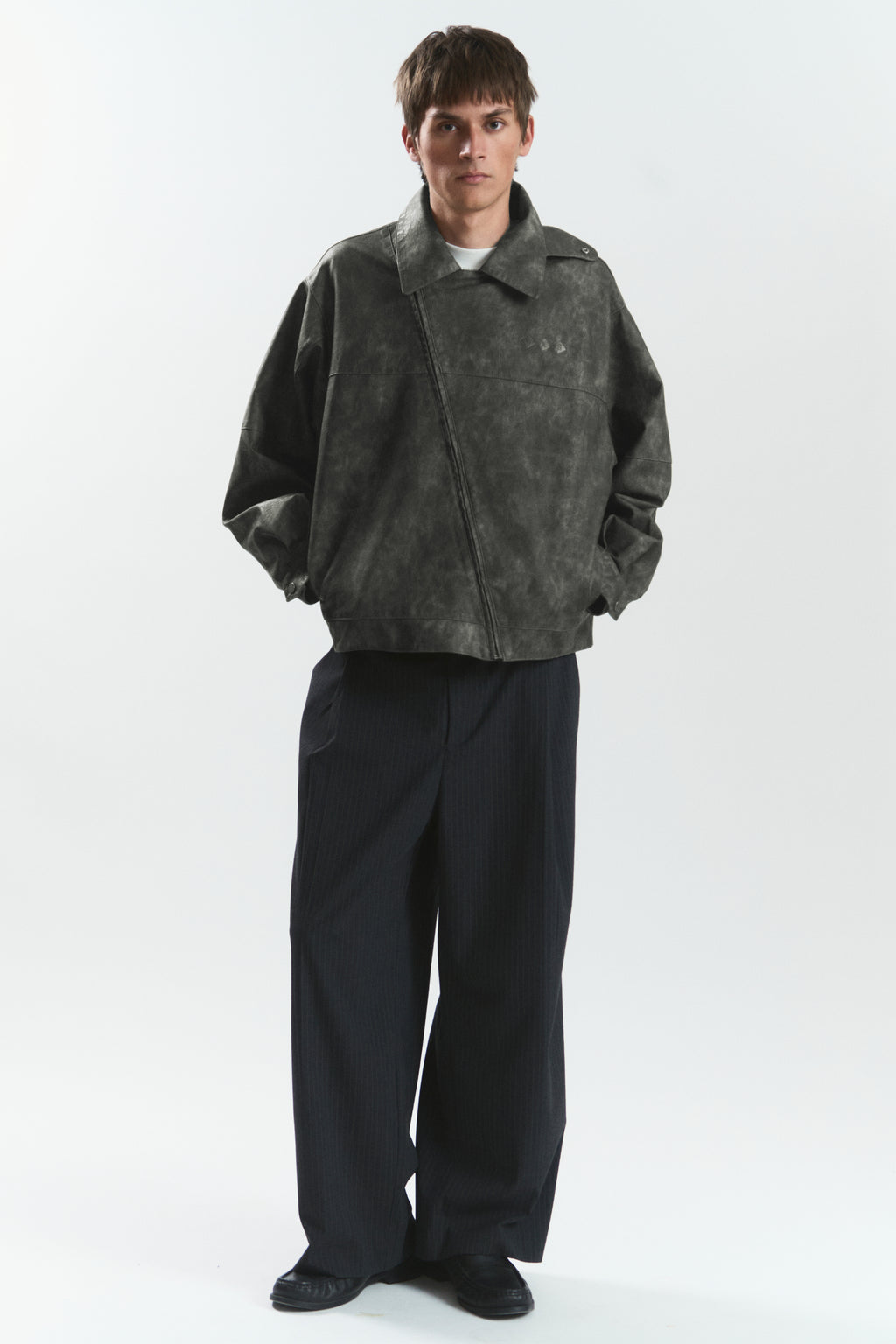 IVY "WINDY" PU LEATHER JACKET