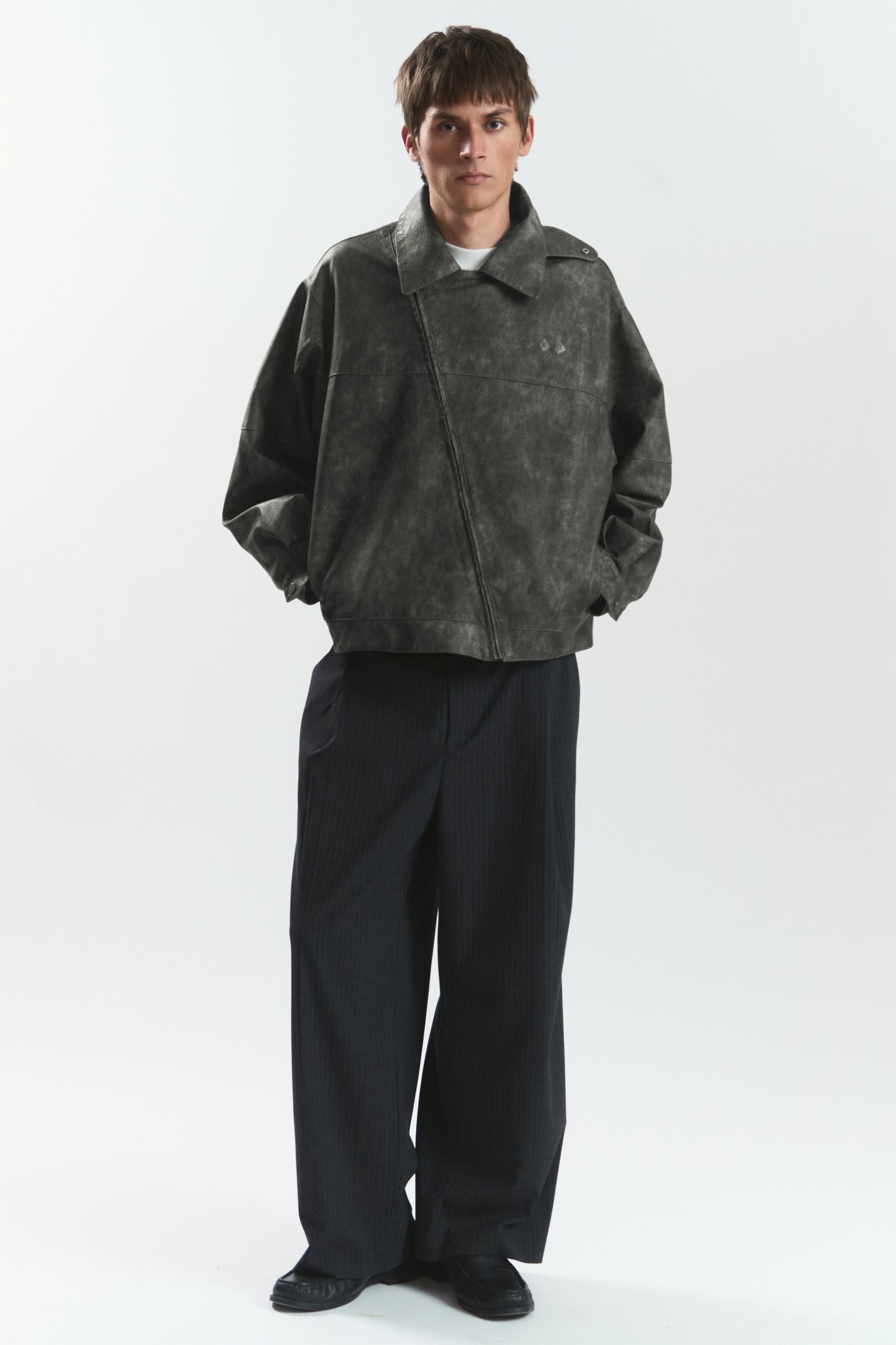 IVY "WINDY" PU LEATHER JACKET