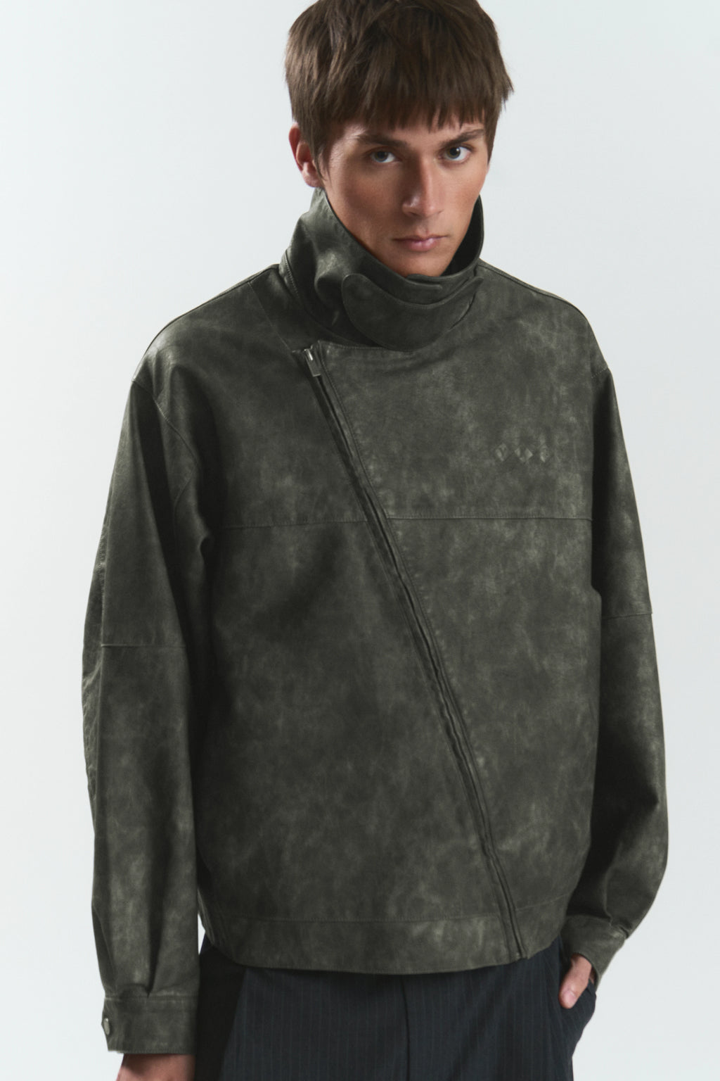 IVY "WINDY" PU LEATHER JACKET