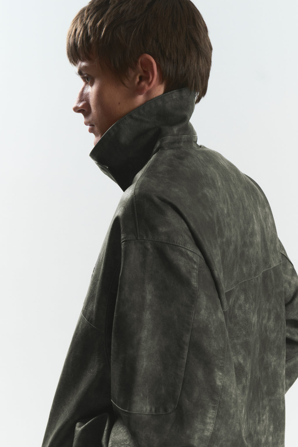 IVY "WINDY" PU LEATHER JACKET