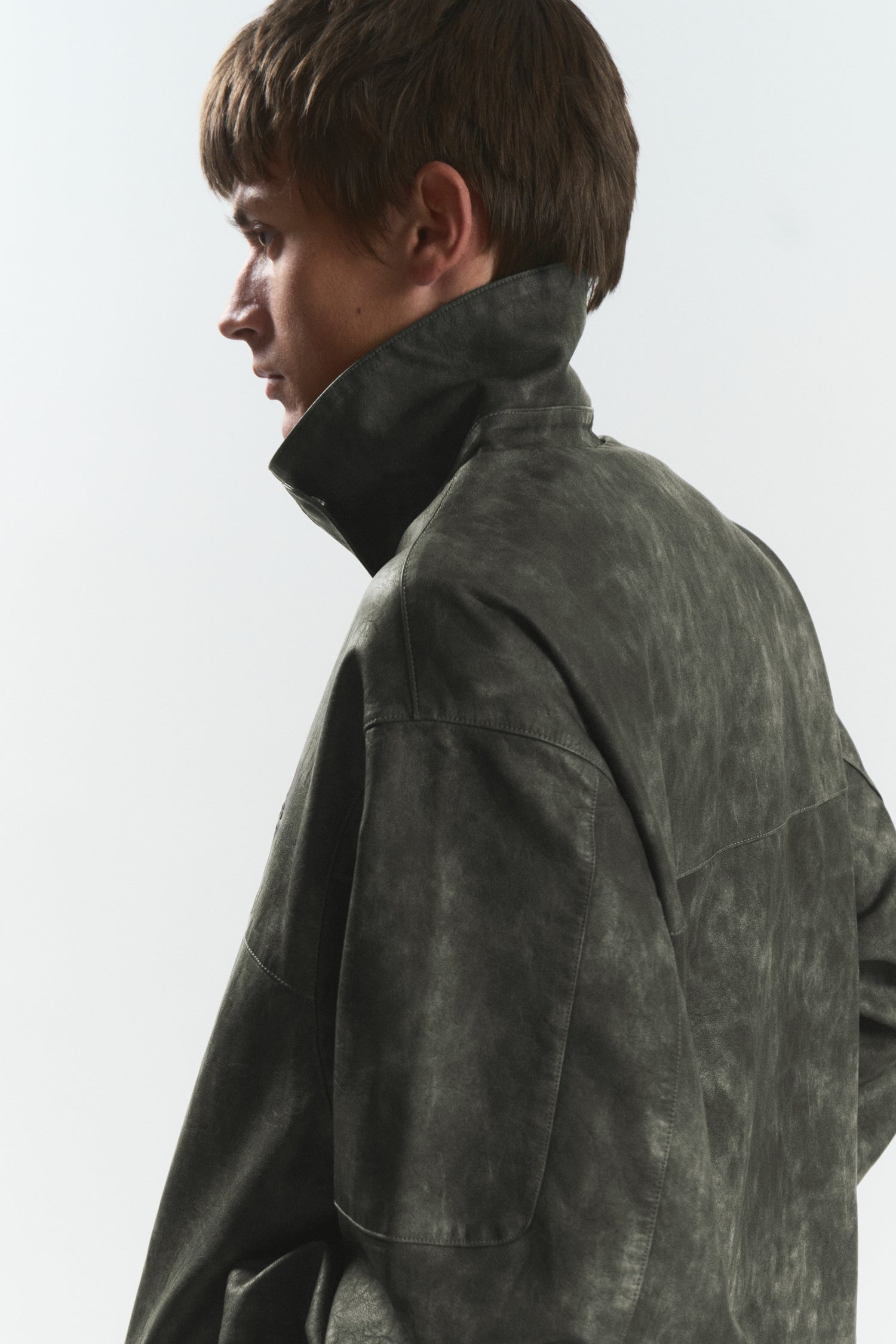 IVY "WINDY" PU LEATHER JACKET