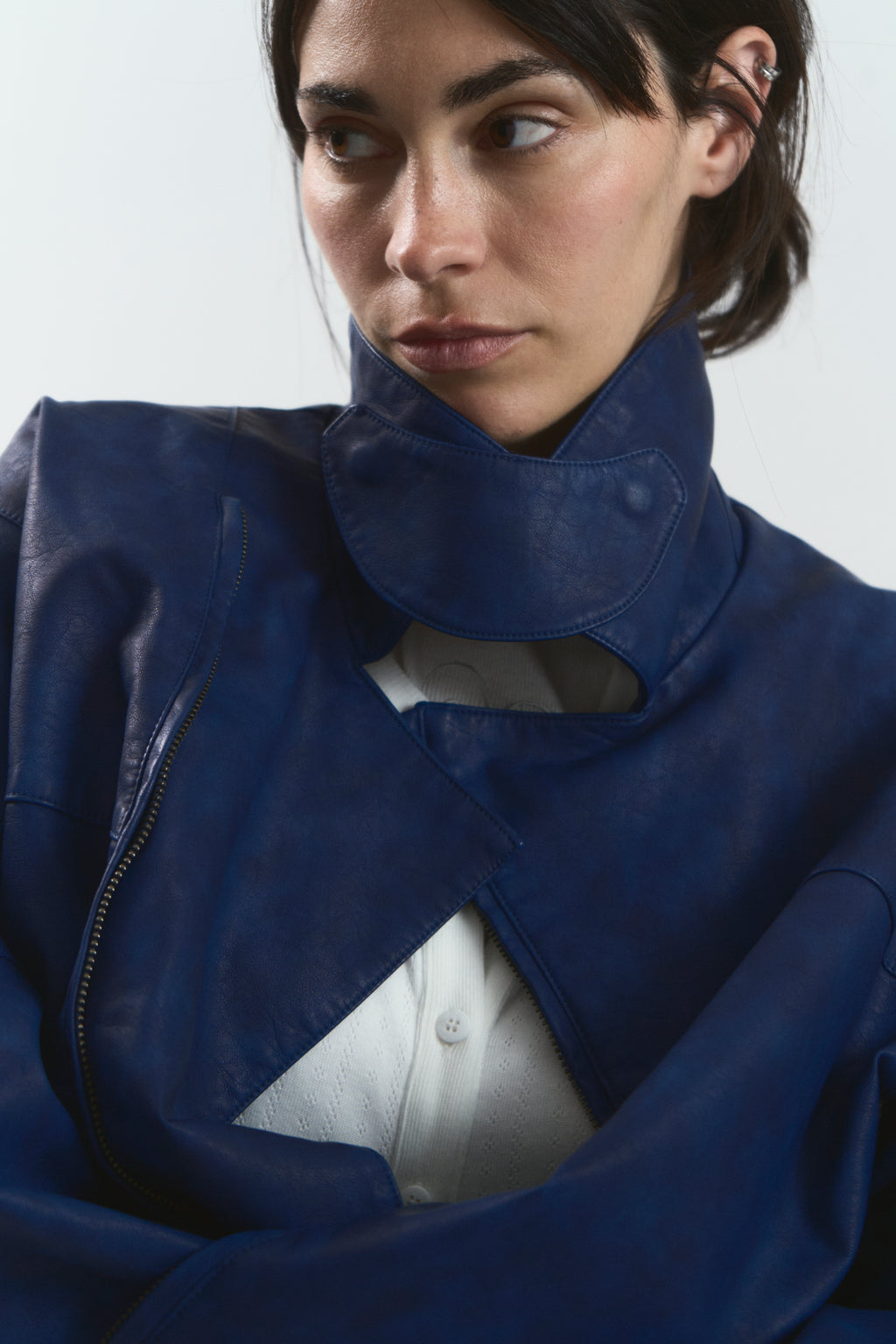 FLUX "WINDY" PU LEATHER JACKET