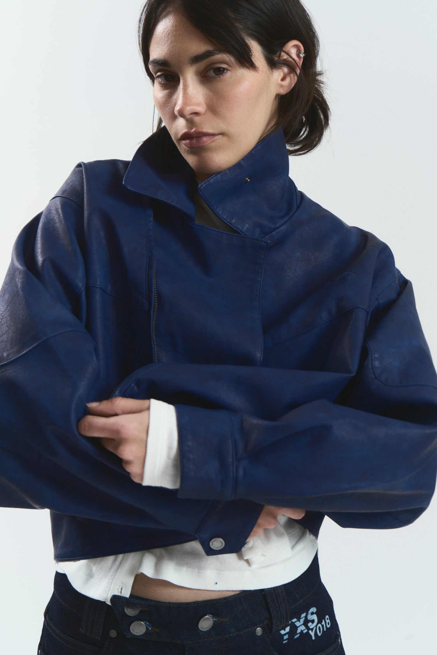 FLUX "WINDY" PU LEATHER JACKET