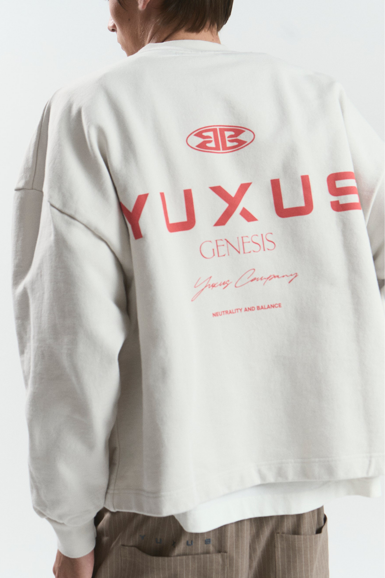 LASER "GENESIS" CREWNECK