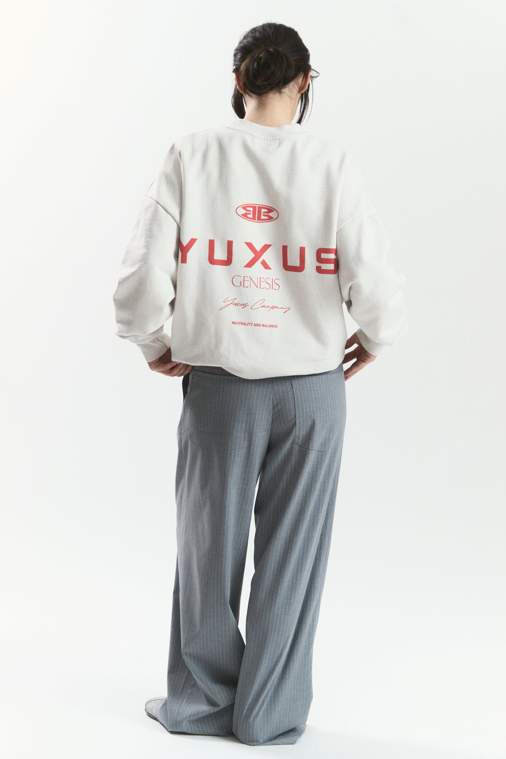 LASER "GENESIS" CREWNECK