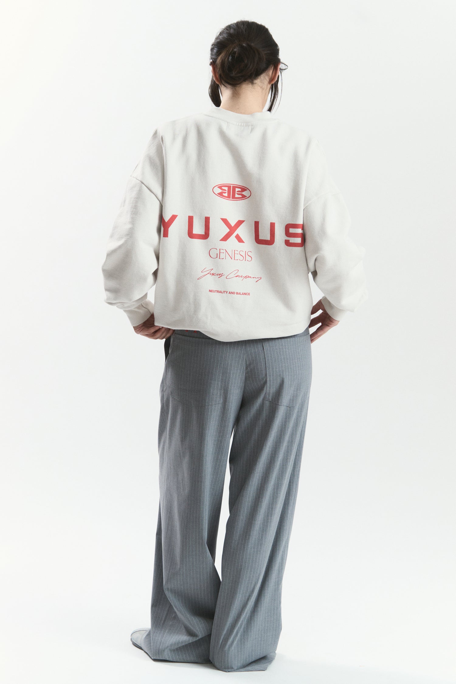 LASER "GENESIS" CREWNECK