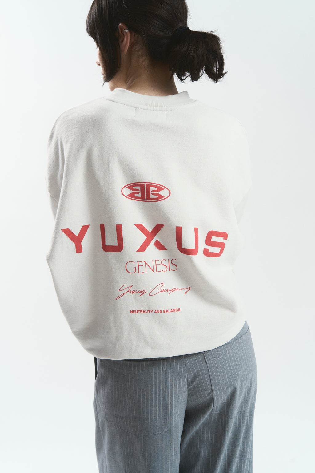 LASER "GENESIS" CREWNECK