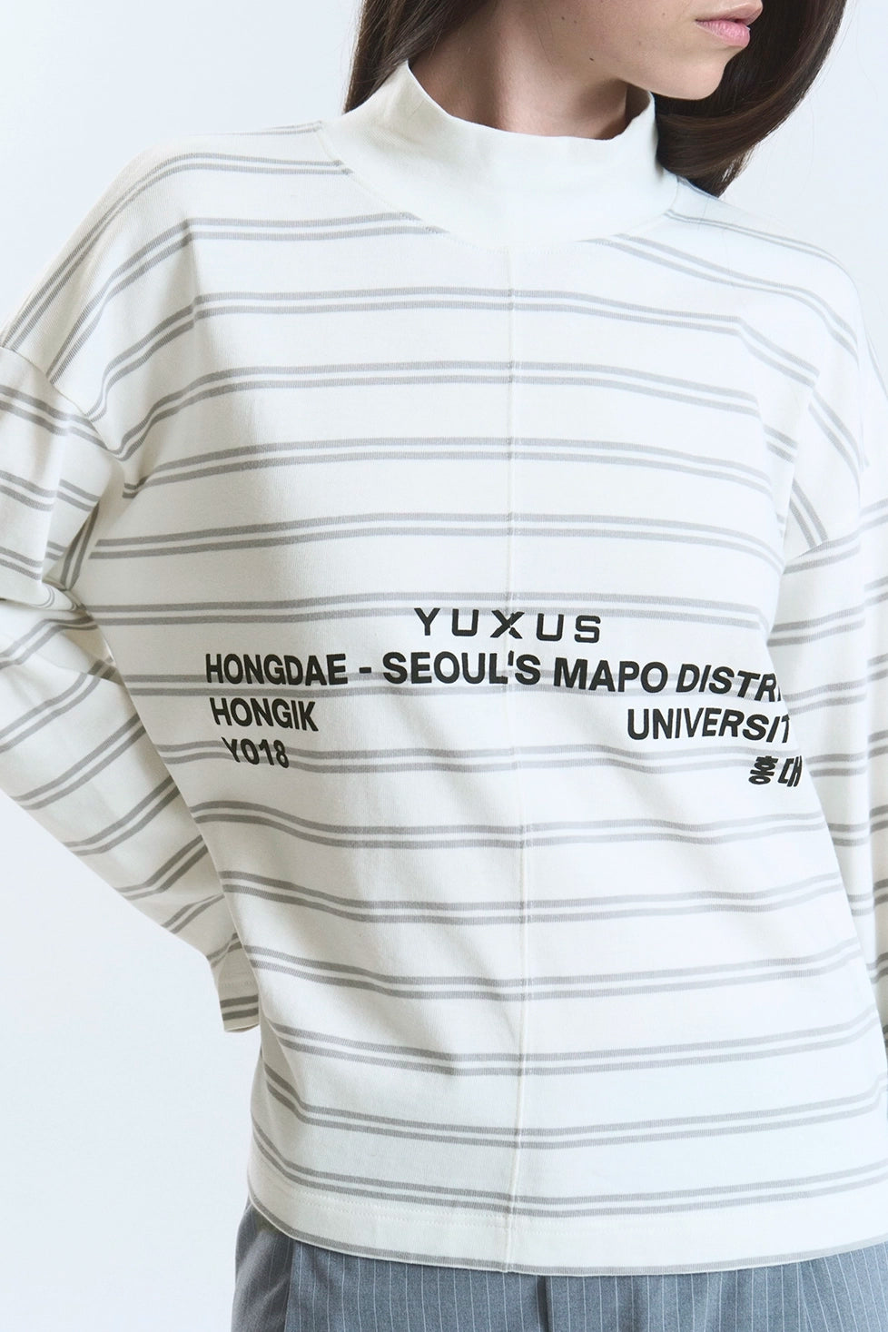 CRATER "HONGDAE" LONGSLEEVE WHITE