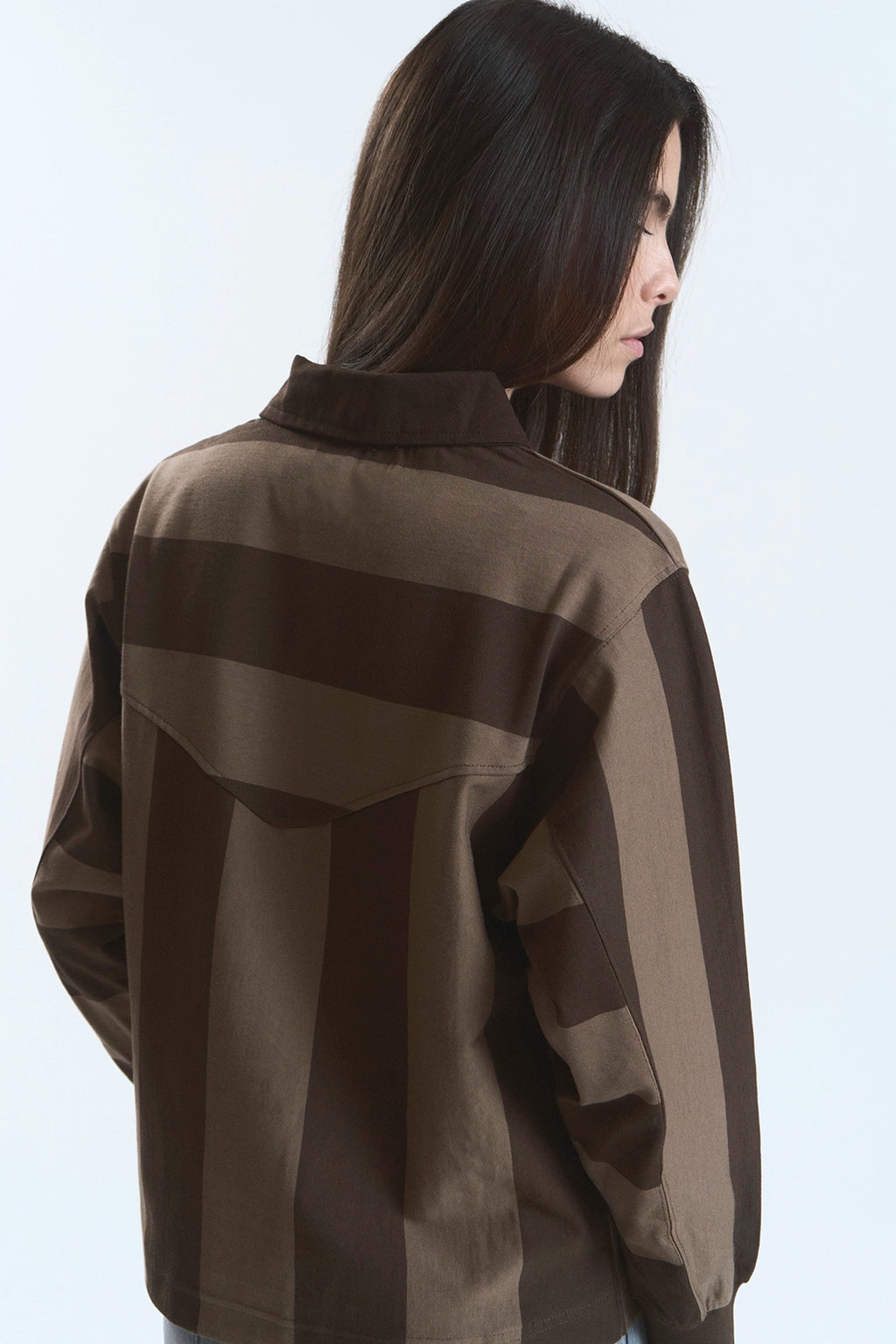 LOAM "LOWERCASE" POLO BROWN