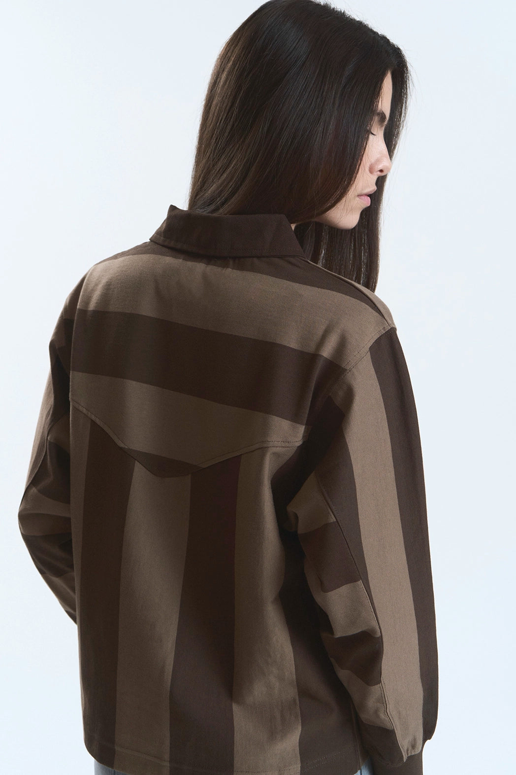 LOAM "LOWERCASE" POLO BROWN