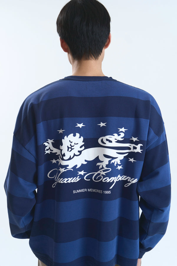 AETH "MEMORIES" CREWNECK NAVY
