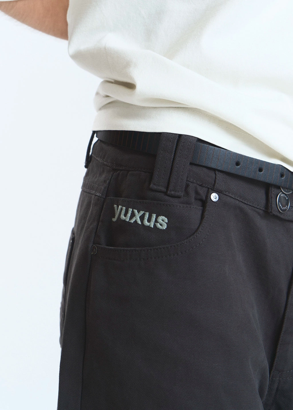 BLOCK "LOWERCASE" PANTS BLACK