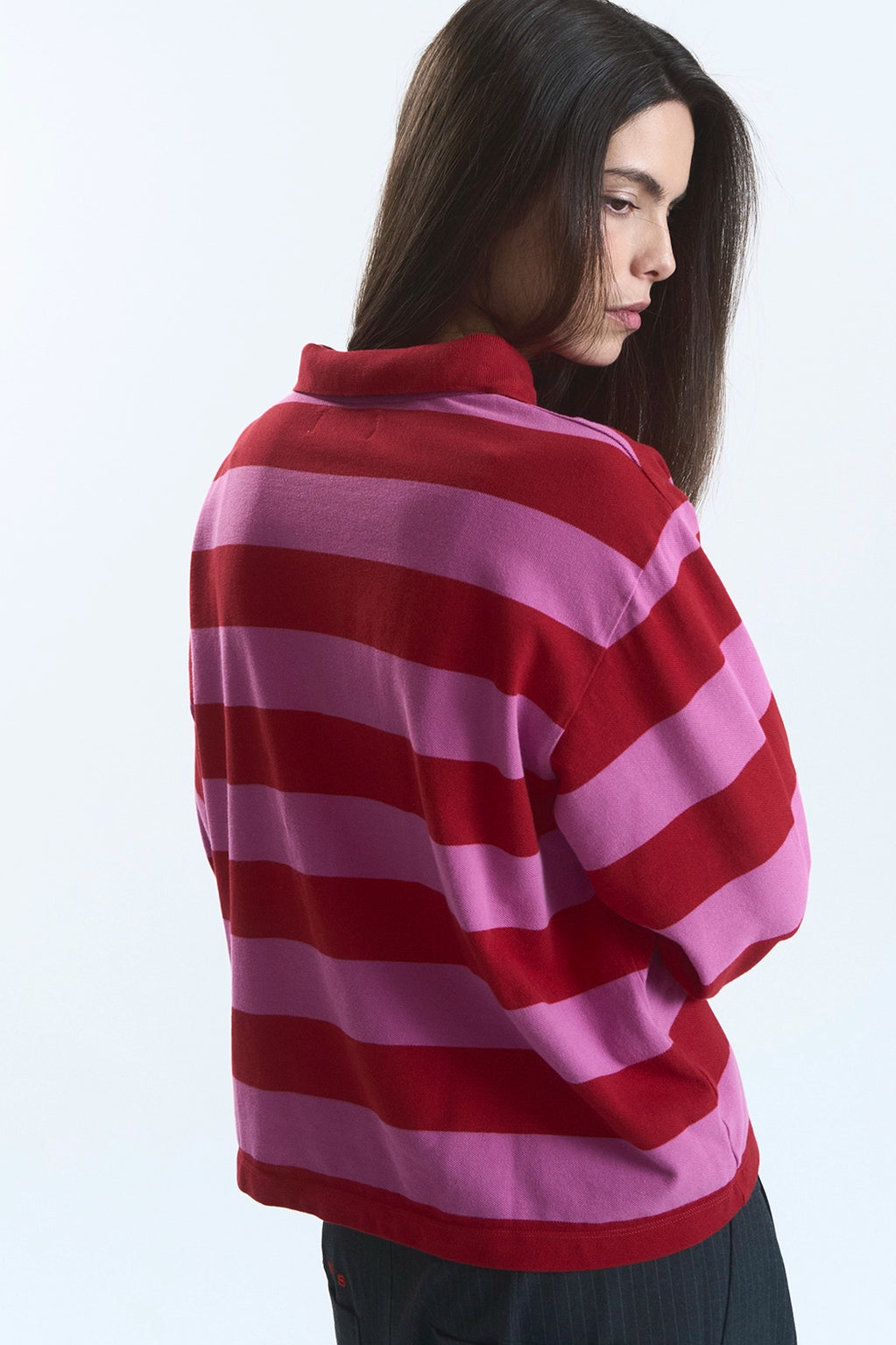 FLEUR "MEMORIES" POLO RED