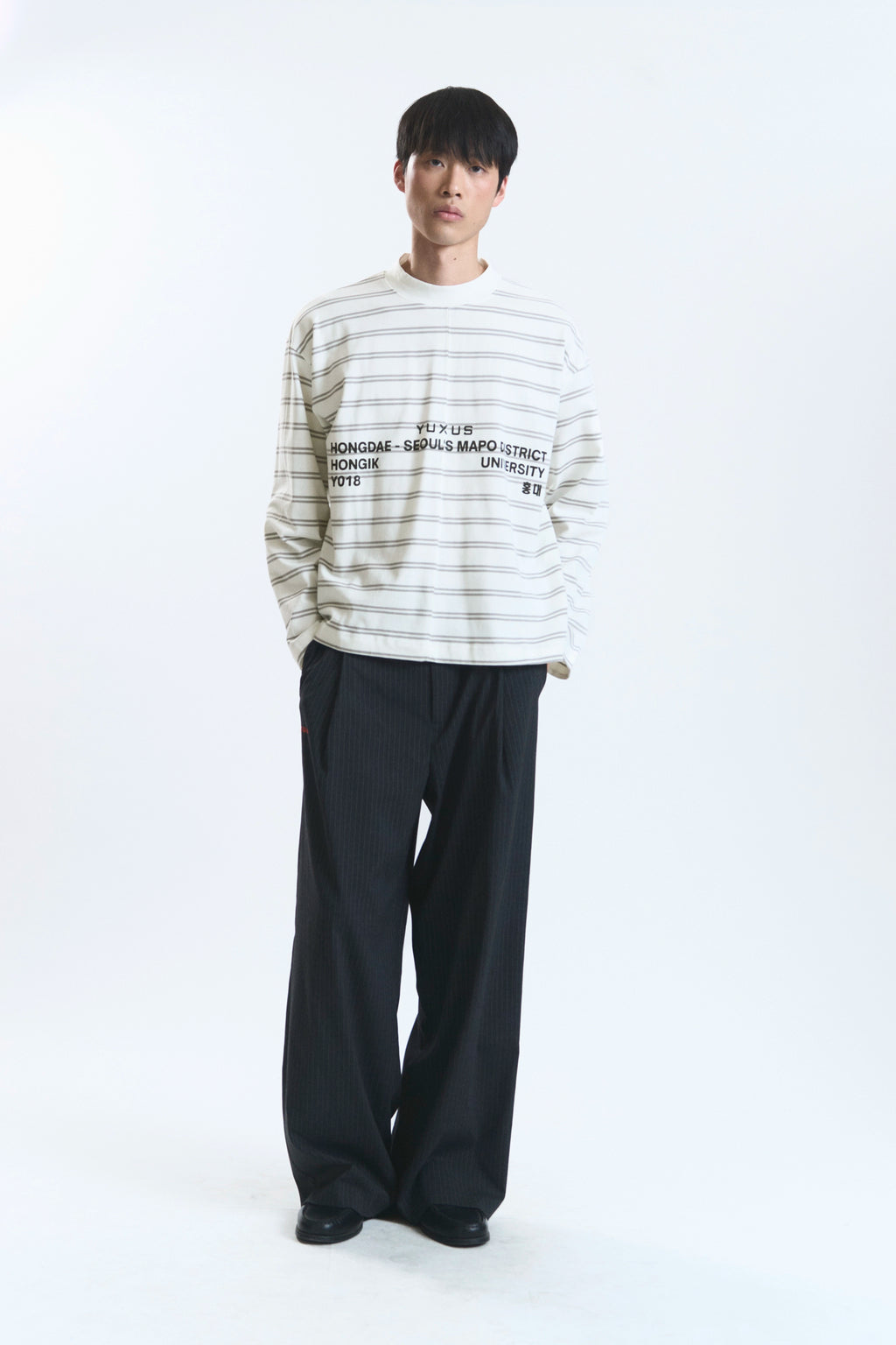 CRATER "HONGDAE" LONGSLEEVE WHITE
