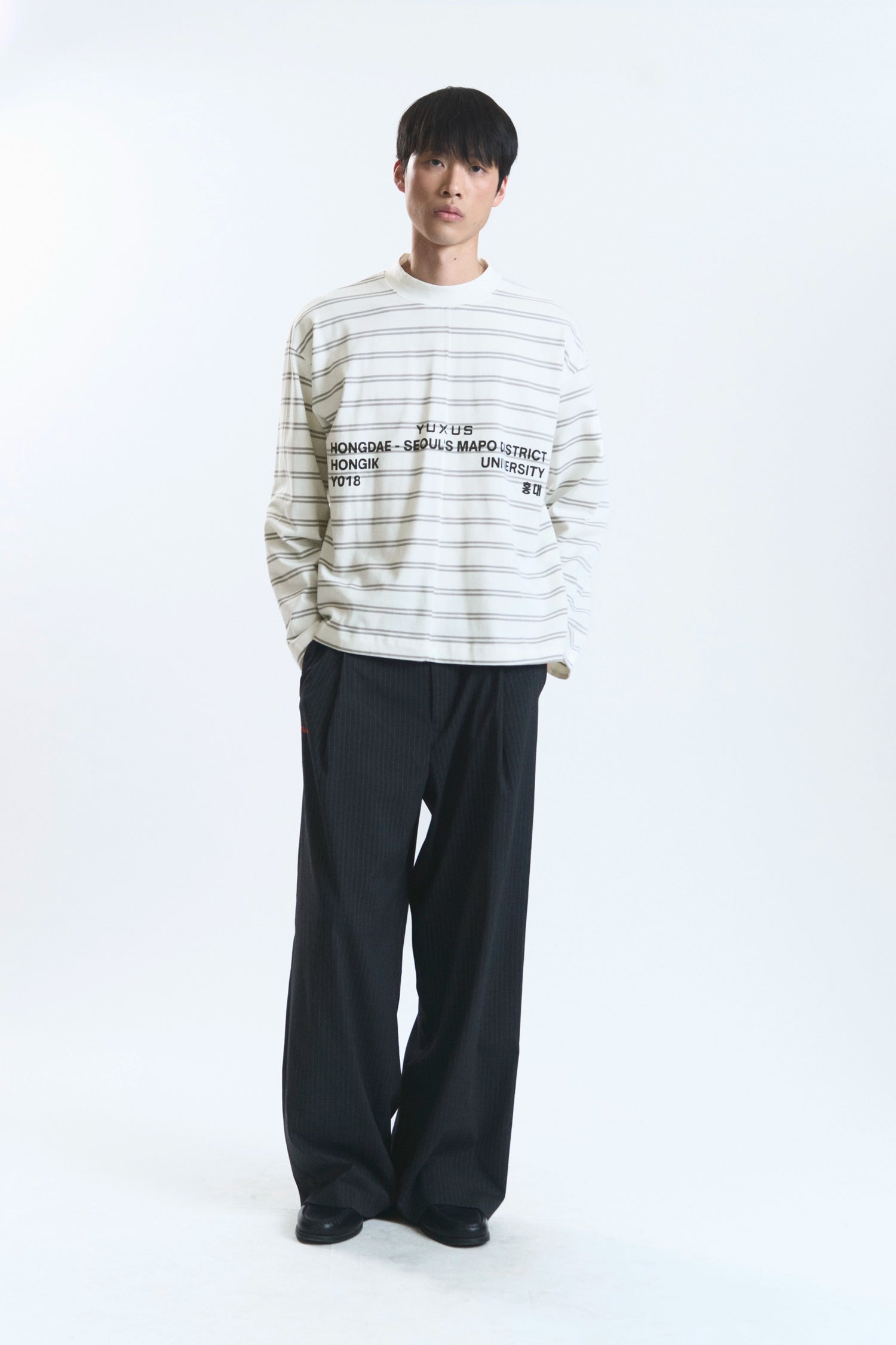 CRATER "HONGDAE" LONGSLEEVE WHITE
