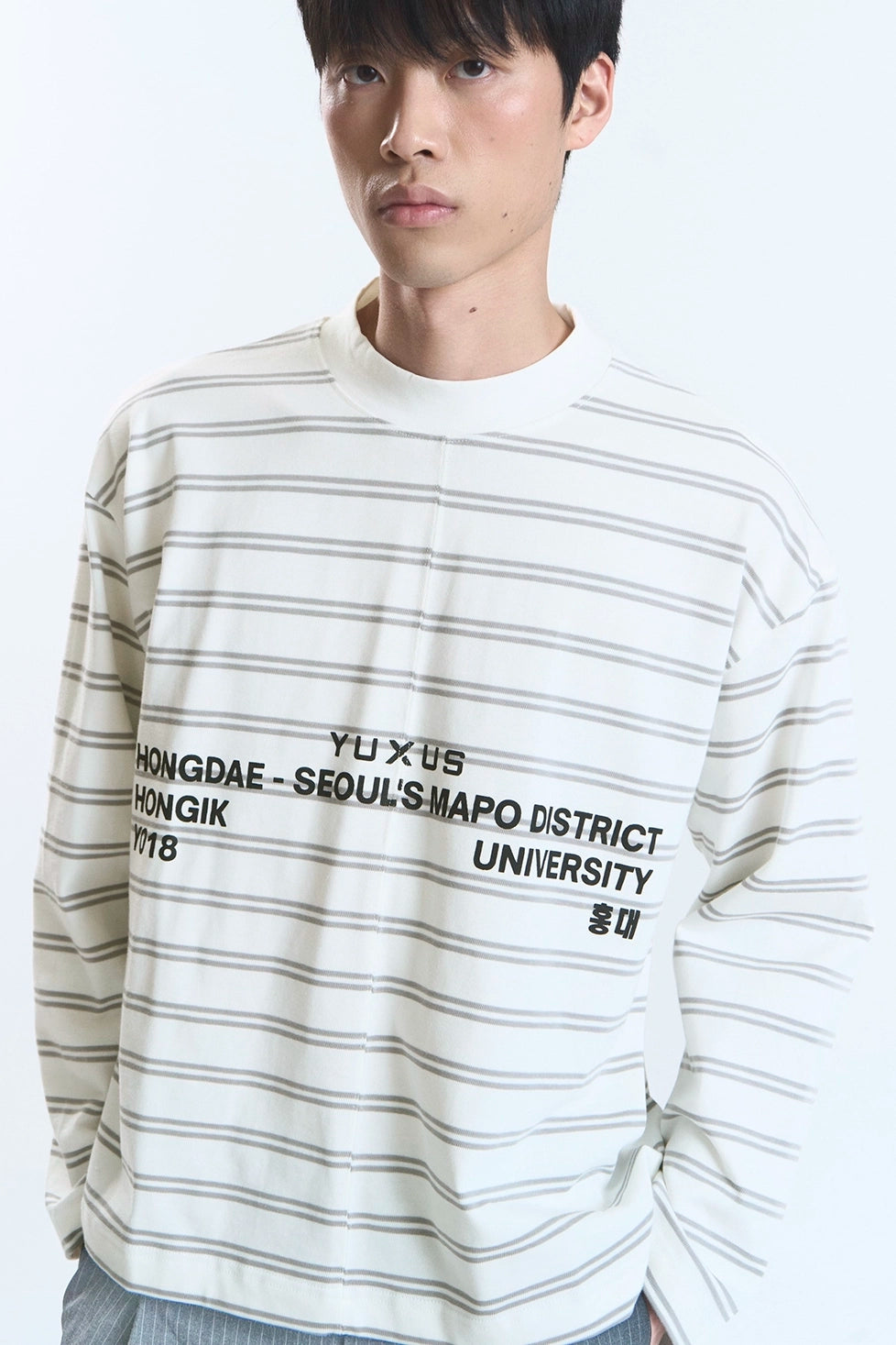 CRATER "HONGDAE" LONGSLEEVE WHITE