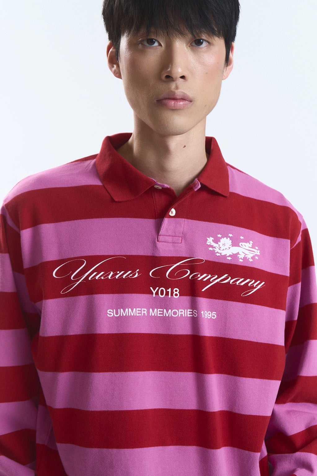 FLEUR "MEMORIES" POLO RED