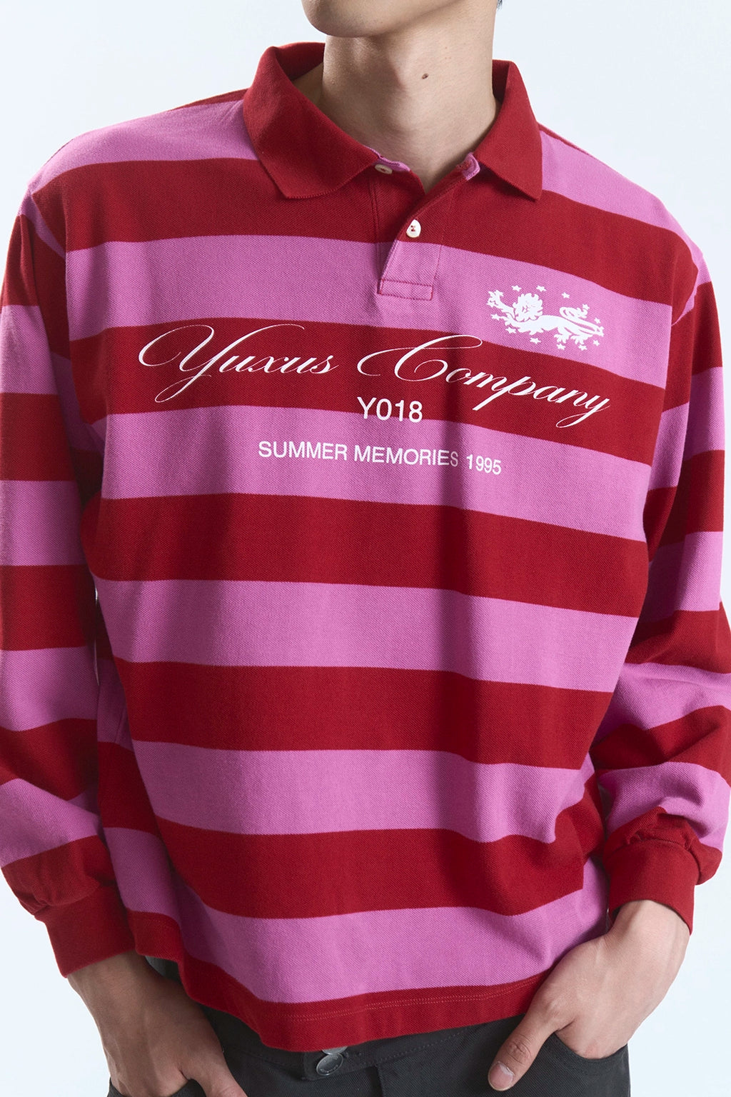 FLEUR "MEMORIES" POLO RED