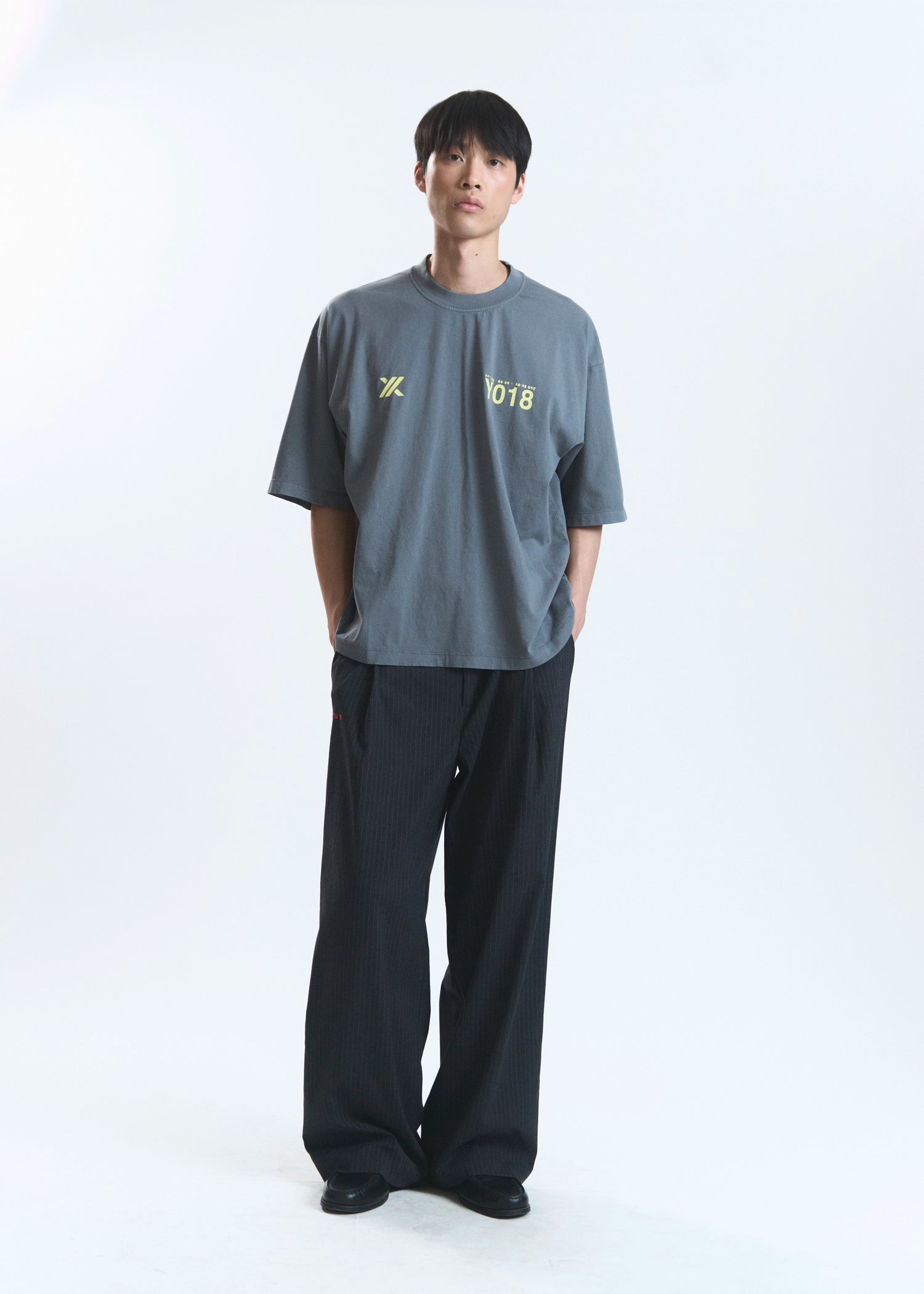 CANDLE  "HONGDAE" T-SHIRT GREY