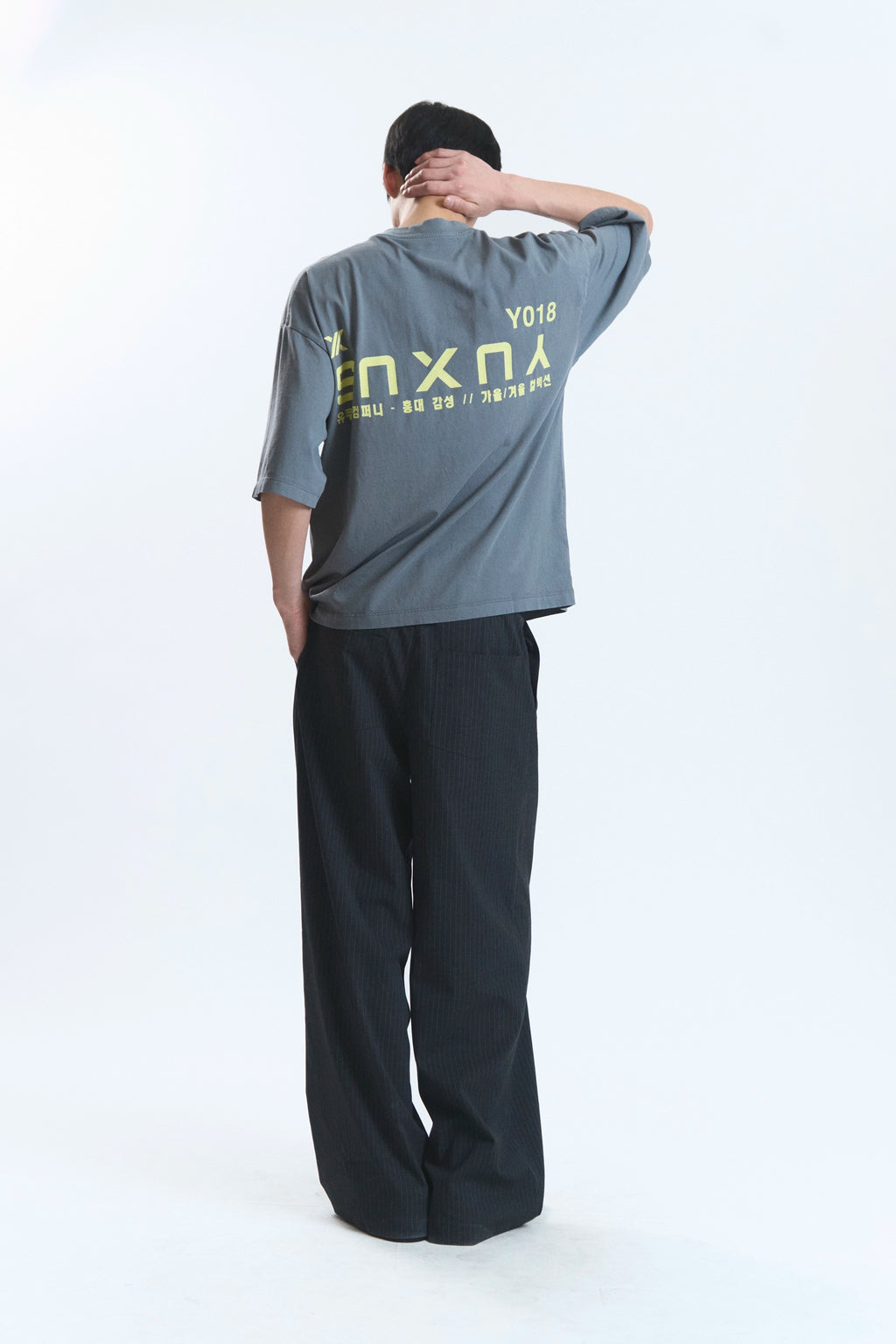 CANDLE  "HONGDAE" T-SHIRT GREY