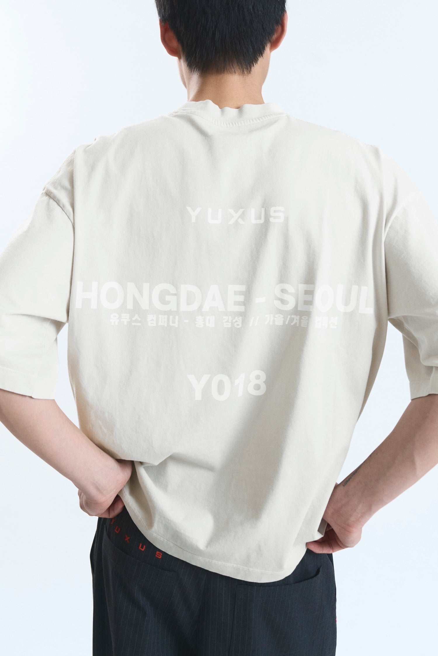 ACORN "HONGDAE" T-SHIRT GREY